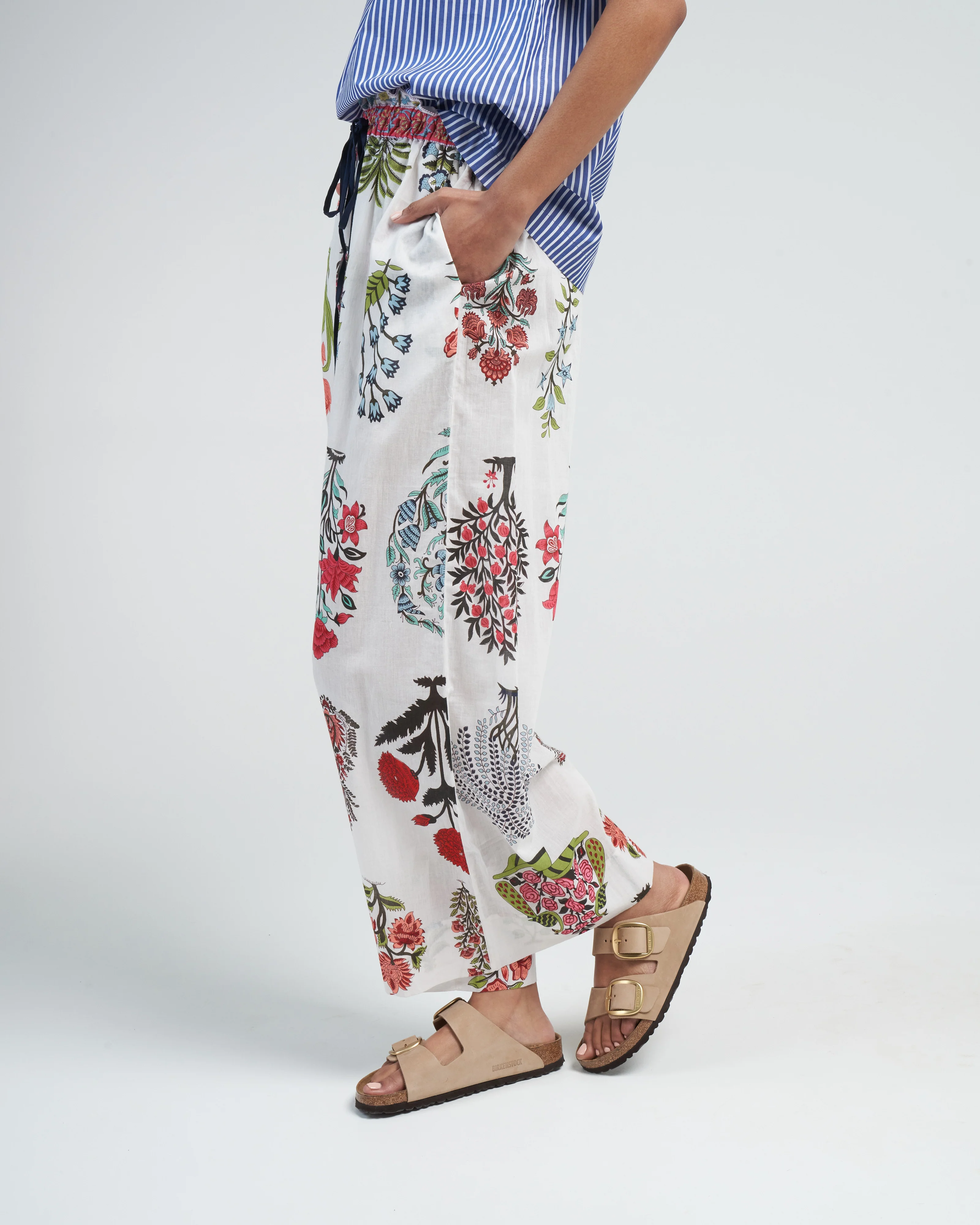 margie flower show pant - multi rainforest - Image 3