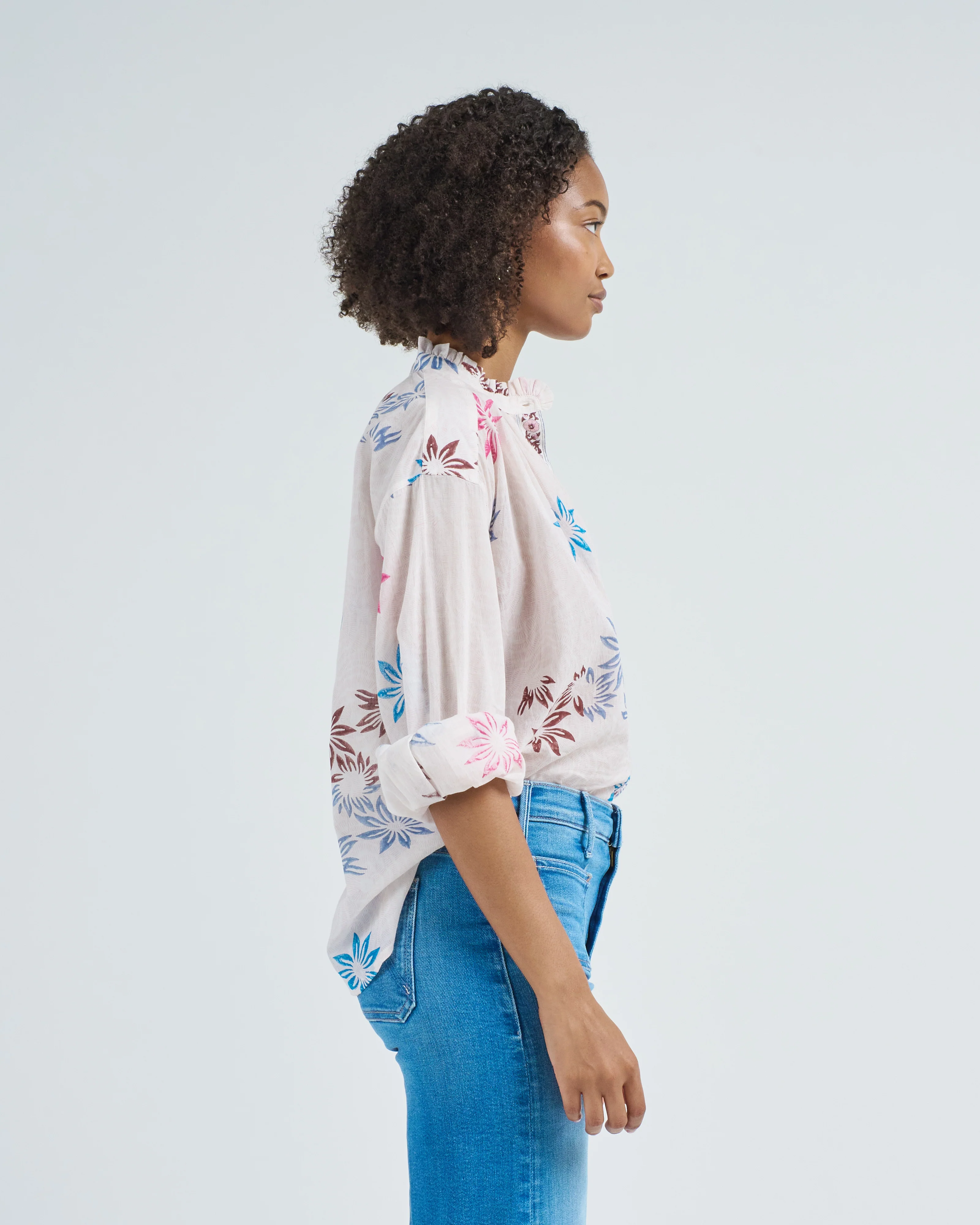 poet berry jackfruit blouse - Image 3