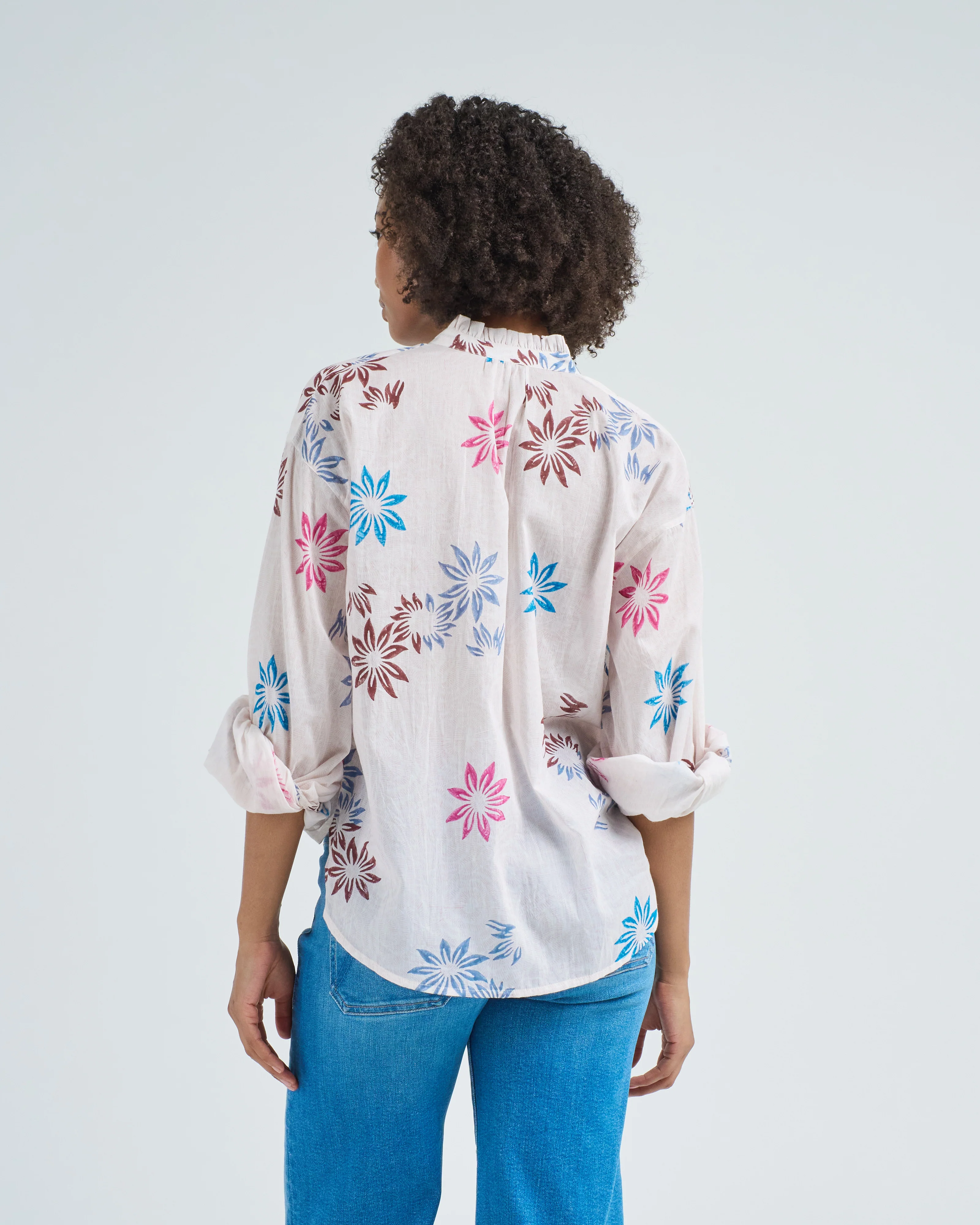poet berry jackfruit blouse - Image 4