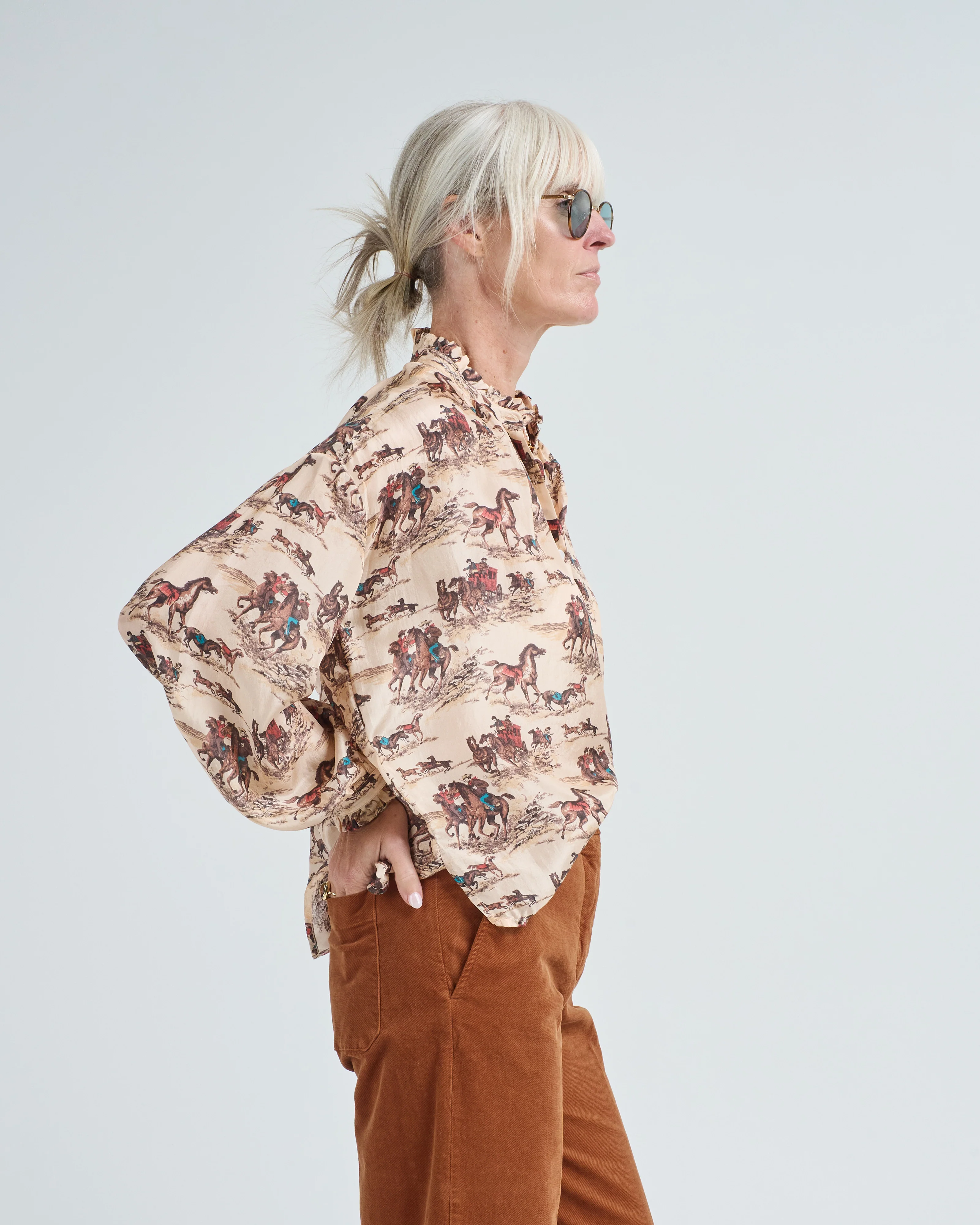 poet canyon cowboy blouse - Image 2