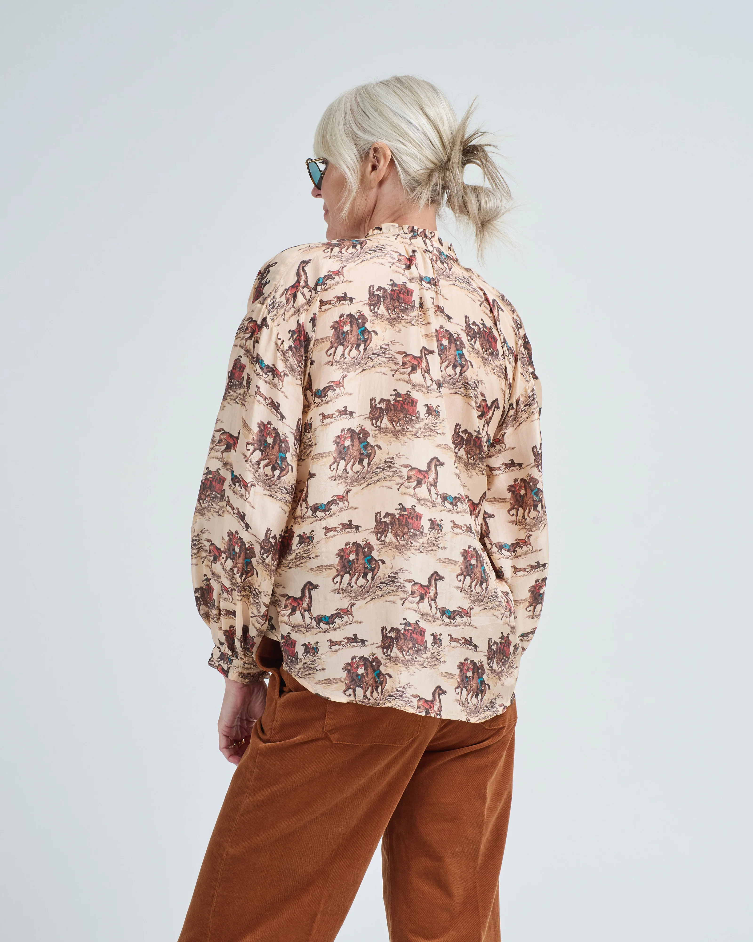 poet canyon cowboy blouse - Image 3
