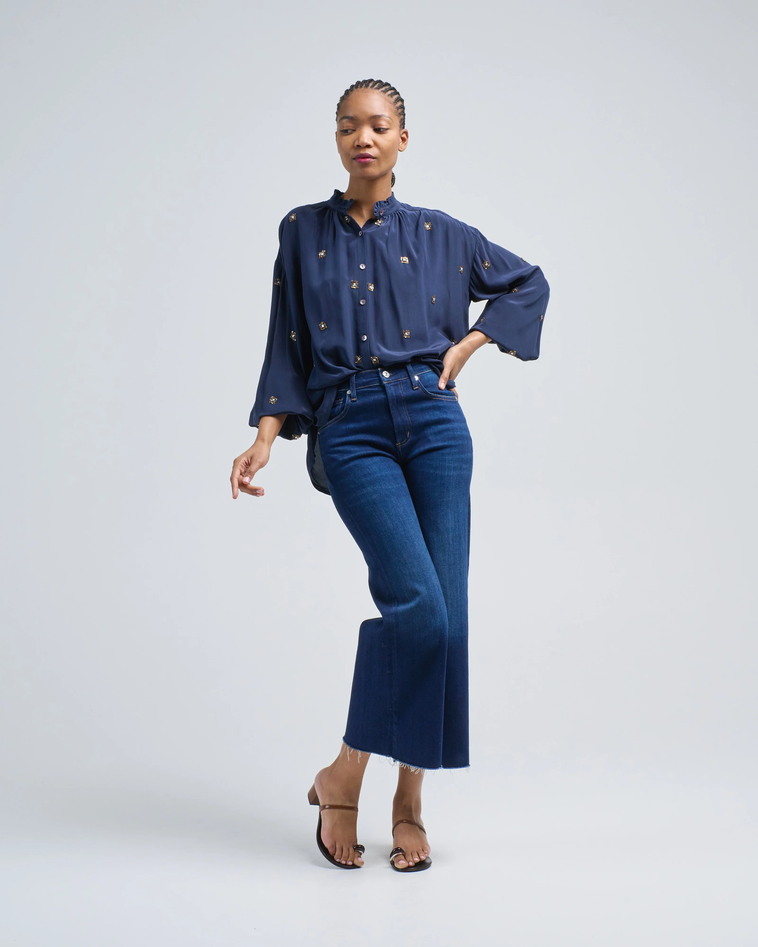 poet casino night blouse - Image 2