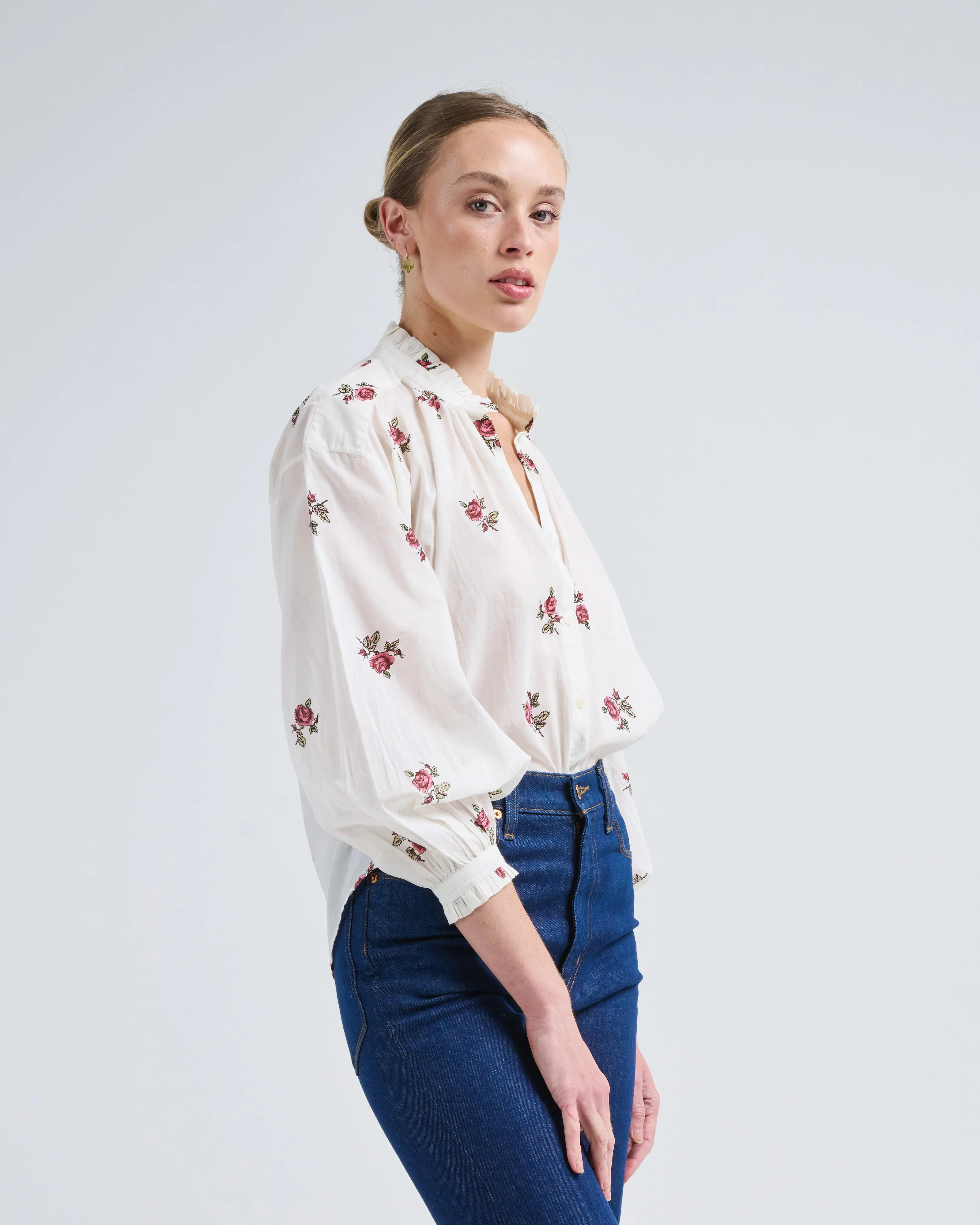 poet little rosebud blouse - Image 4