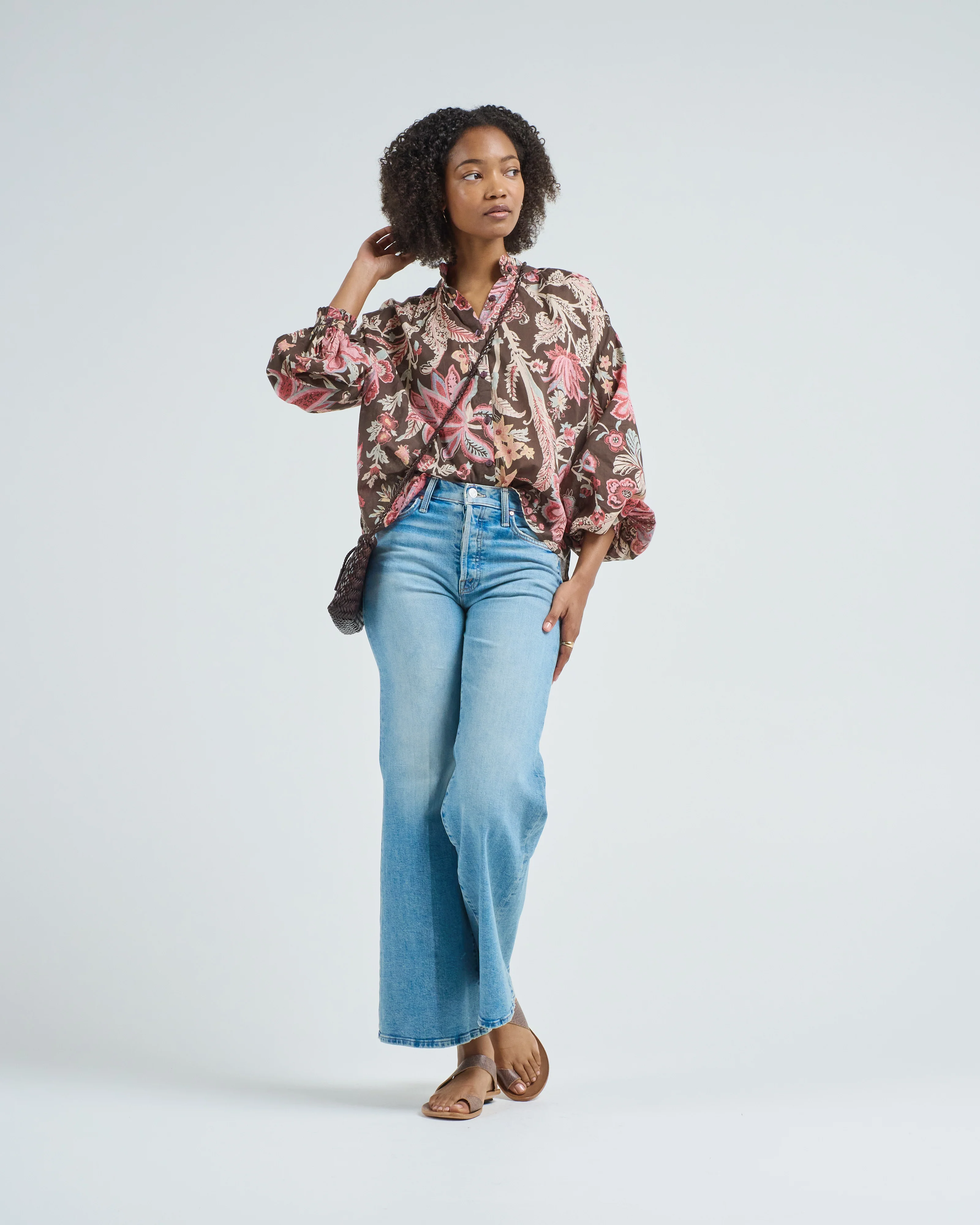 poet terra floral blouse - Image 2