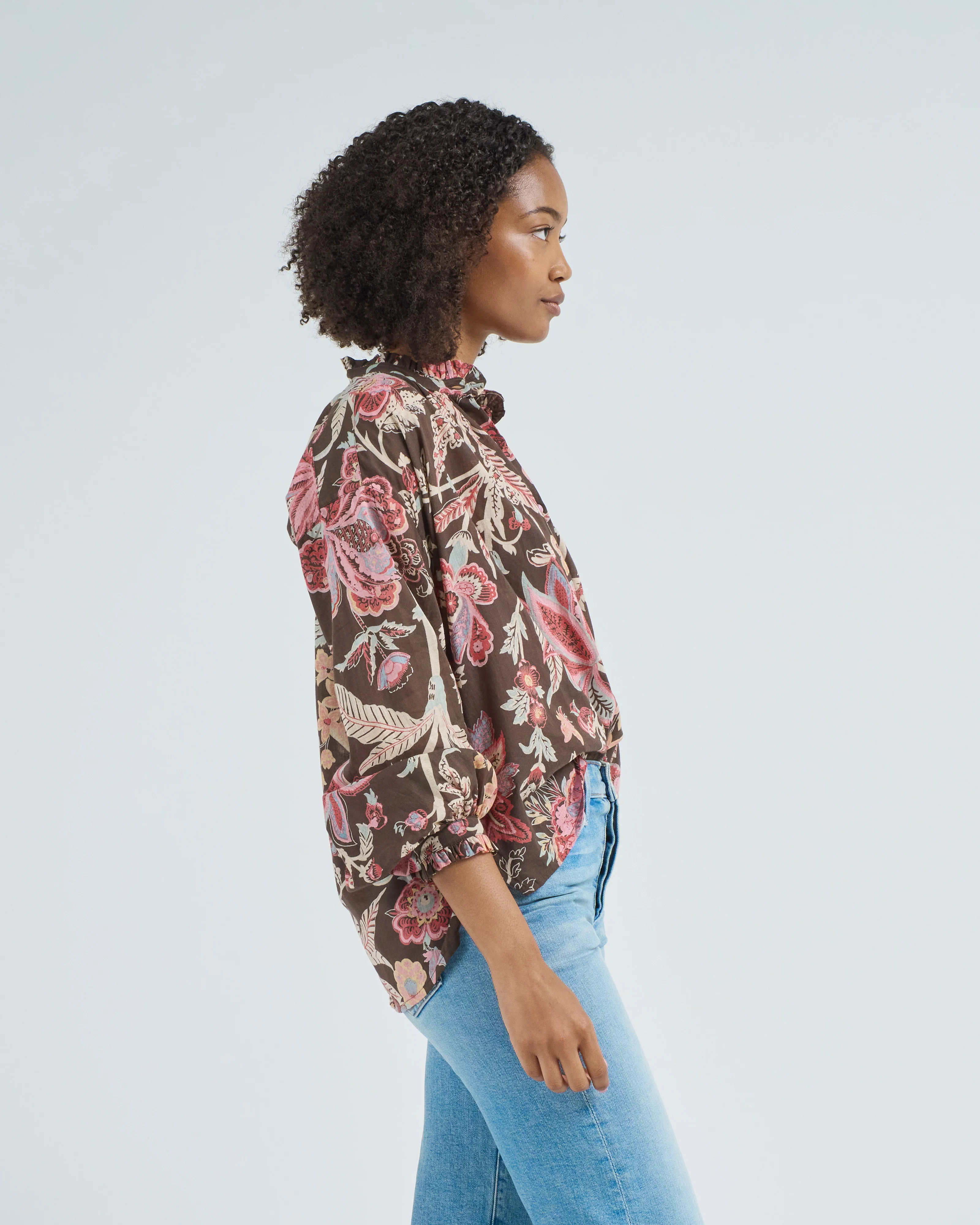 poet terra floral blouse - Image 3