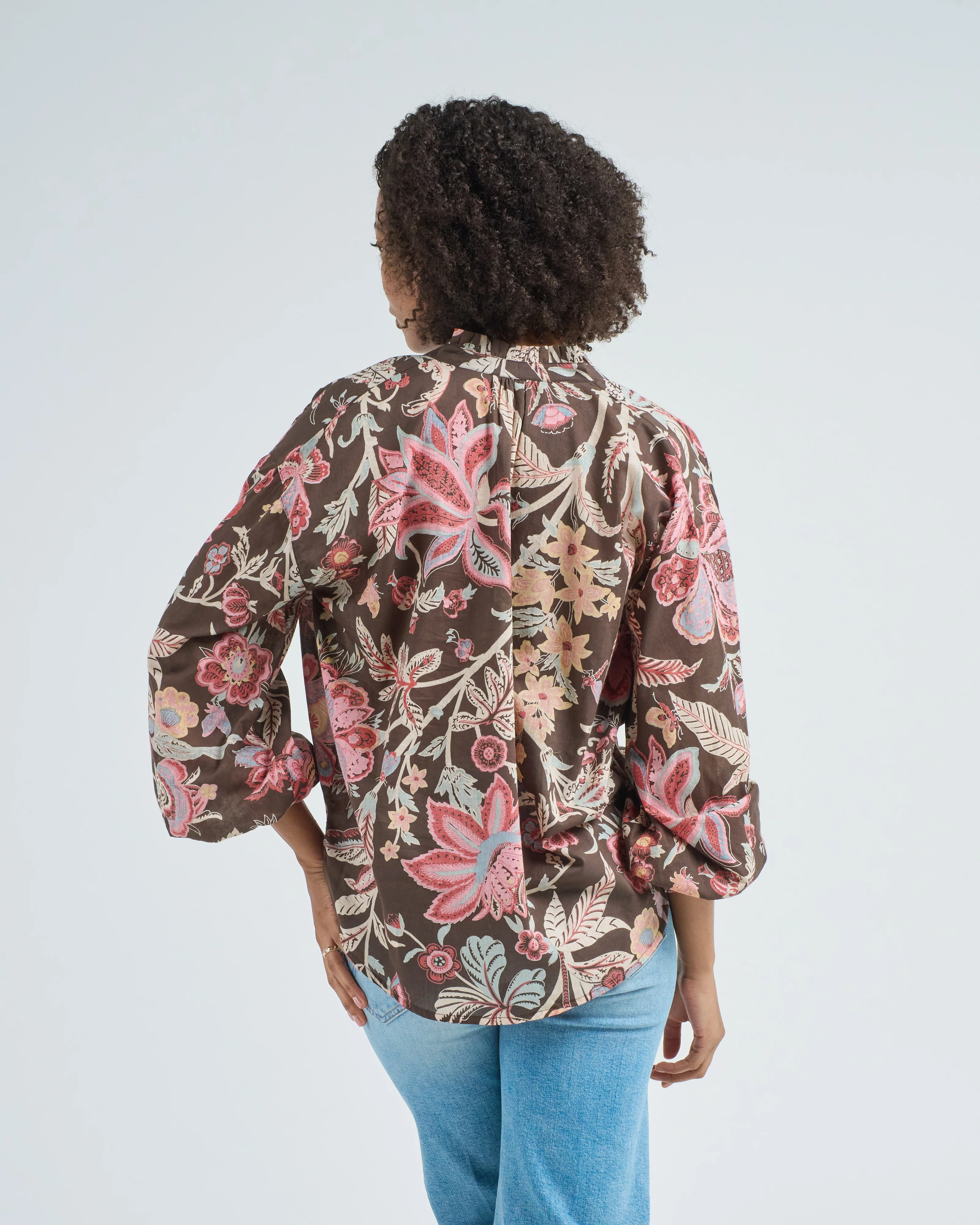 poet terra floral blouse - Image 4