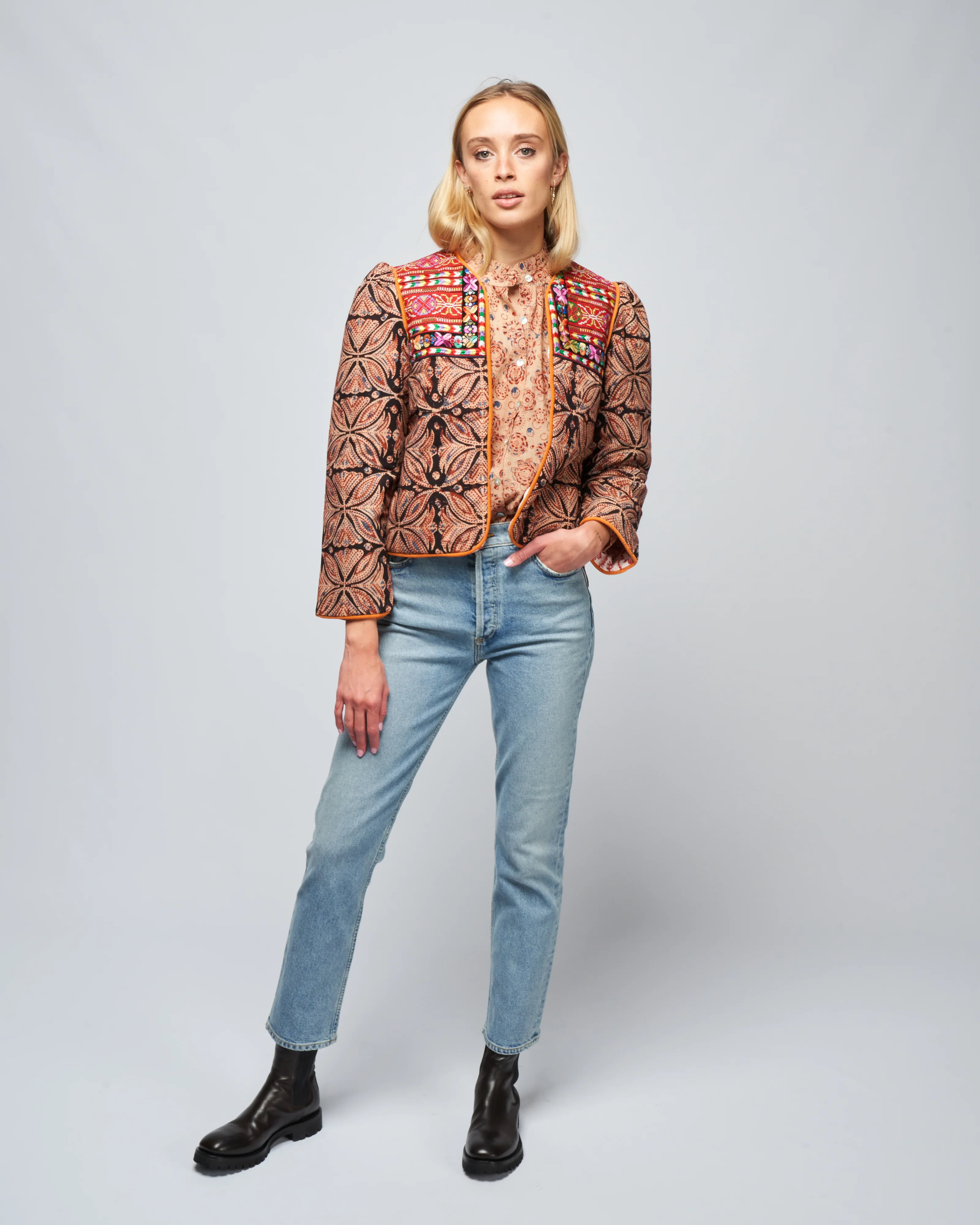 rina pinwheel jacket - multi pinwheel - Image 2