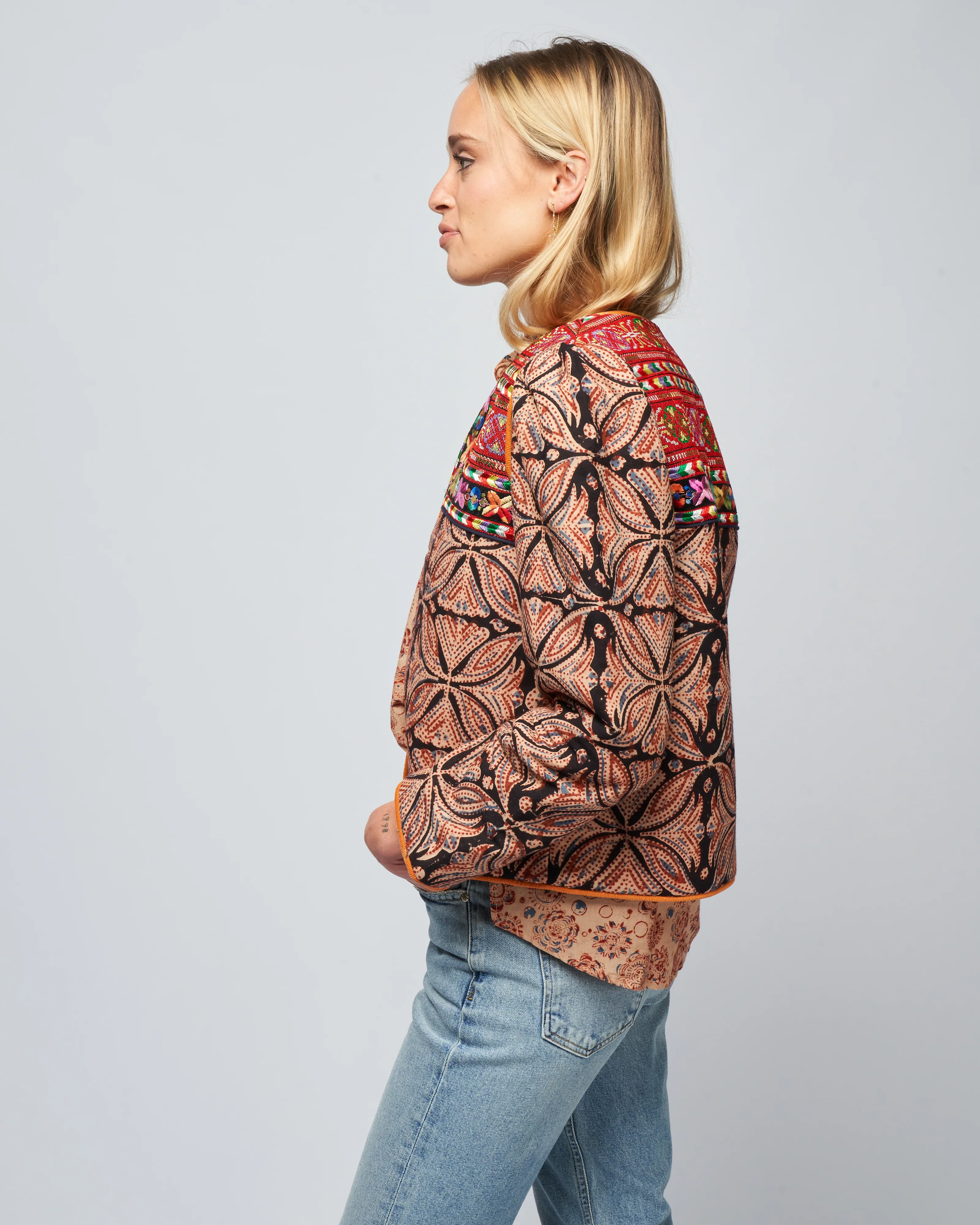rina pinwheel jacket - multi pinwheel - Image 3