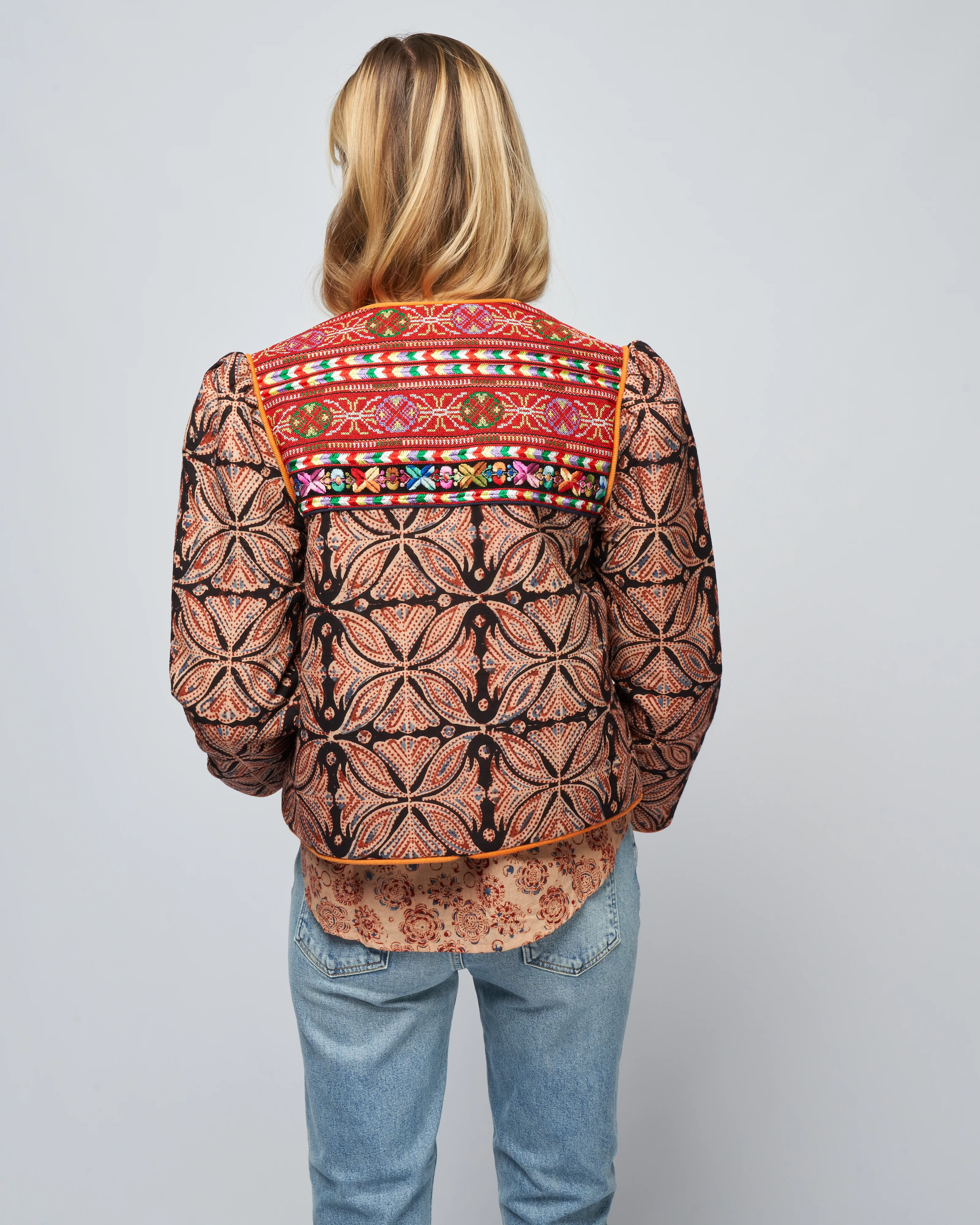 rina pinwheel jacket - multi pinwheel - Image 4