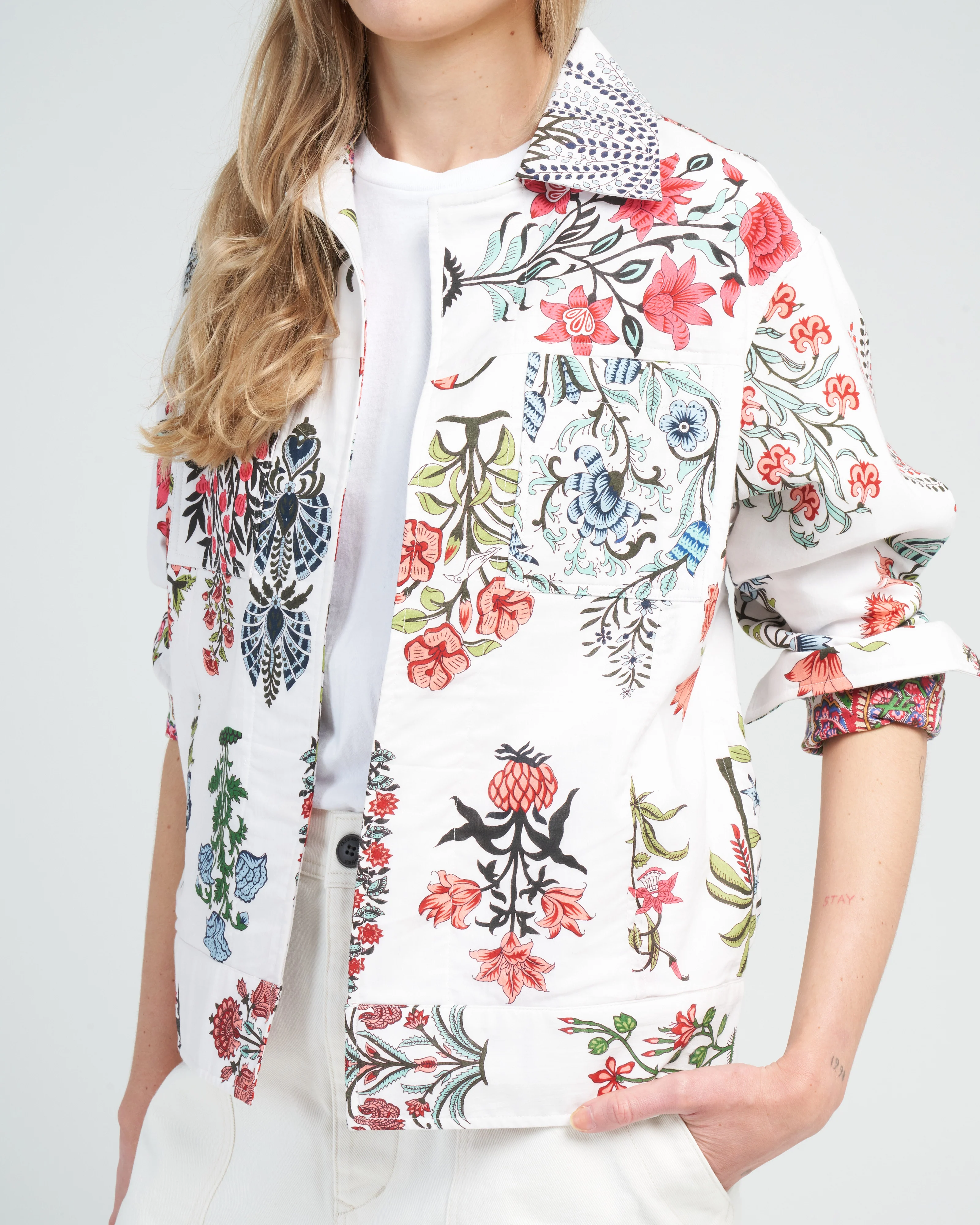 seba flower show jacket - multi rainforest - Image 5