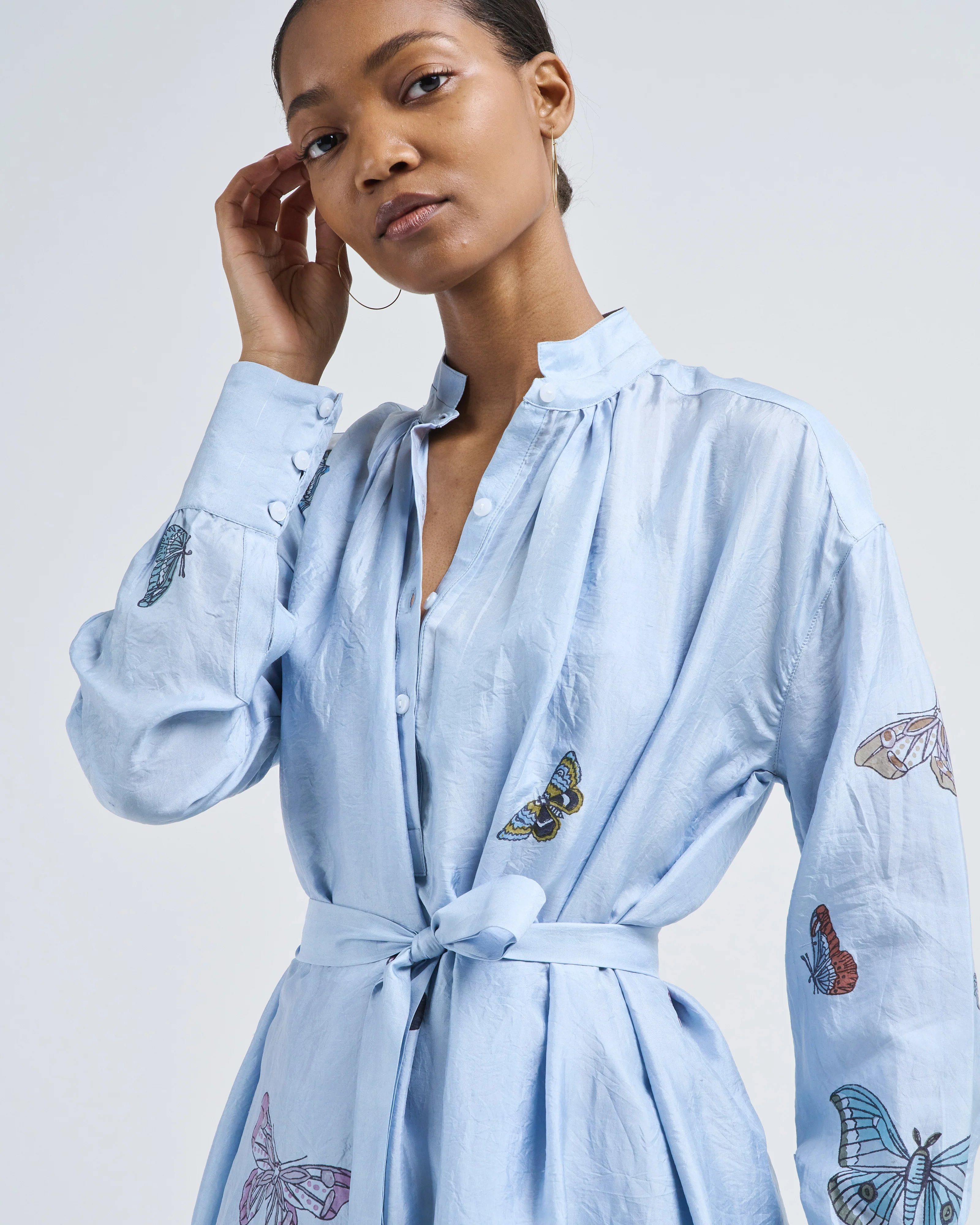 shawna powder butterfly dress - Image 2