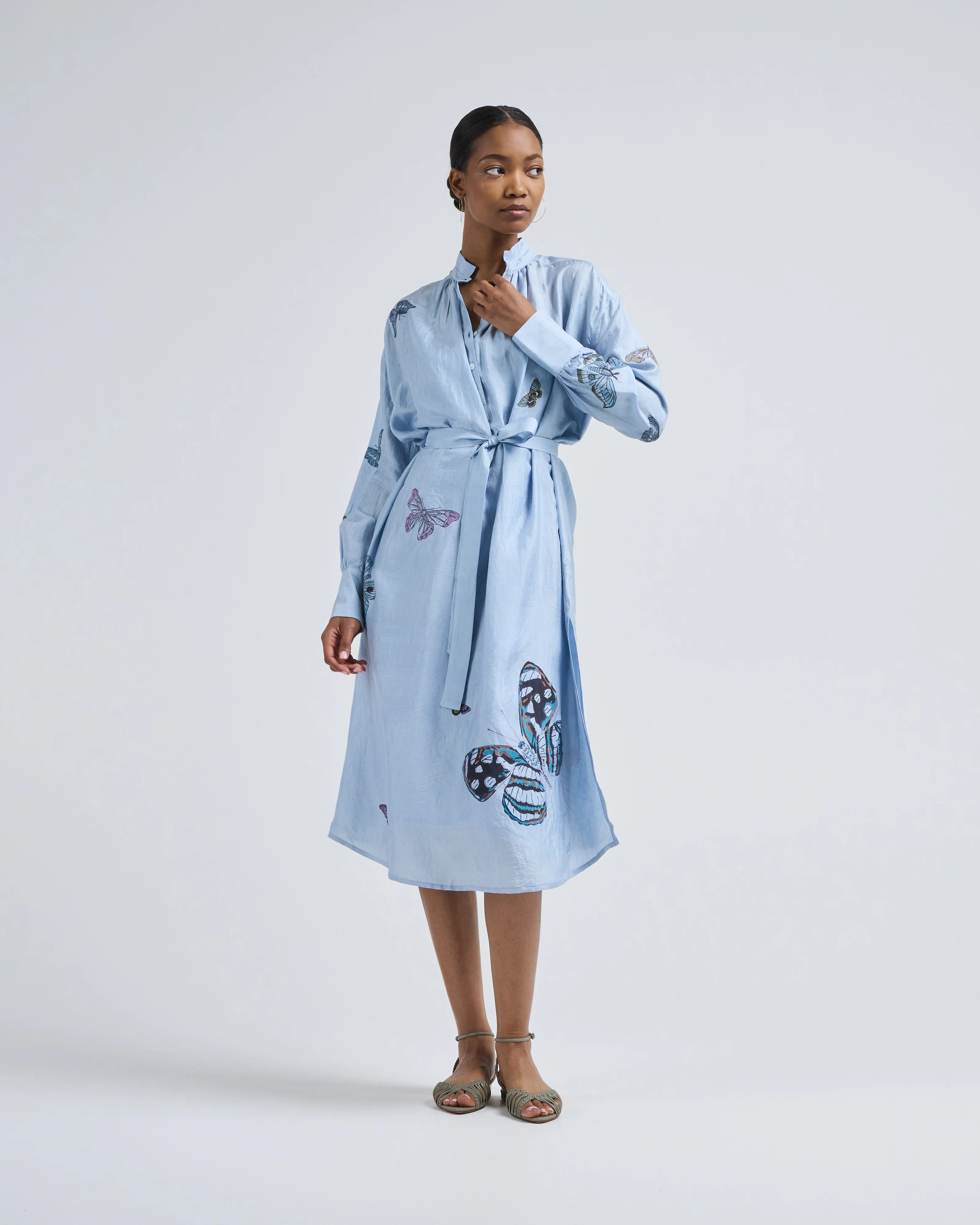 shawna powder butterfly dress - Image 3