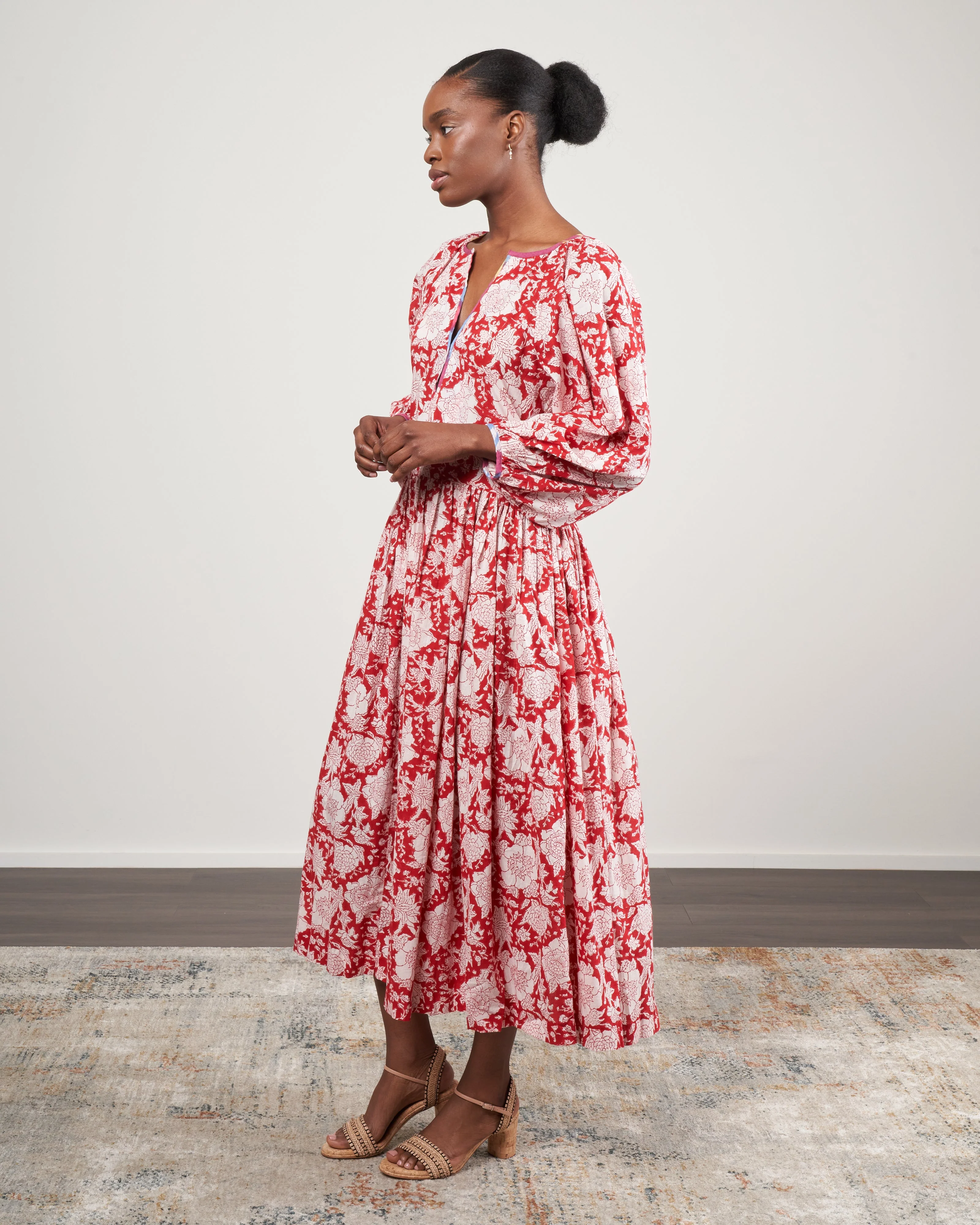 tuesday ruby dress - red ruby - Image 3