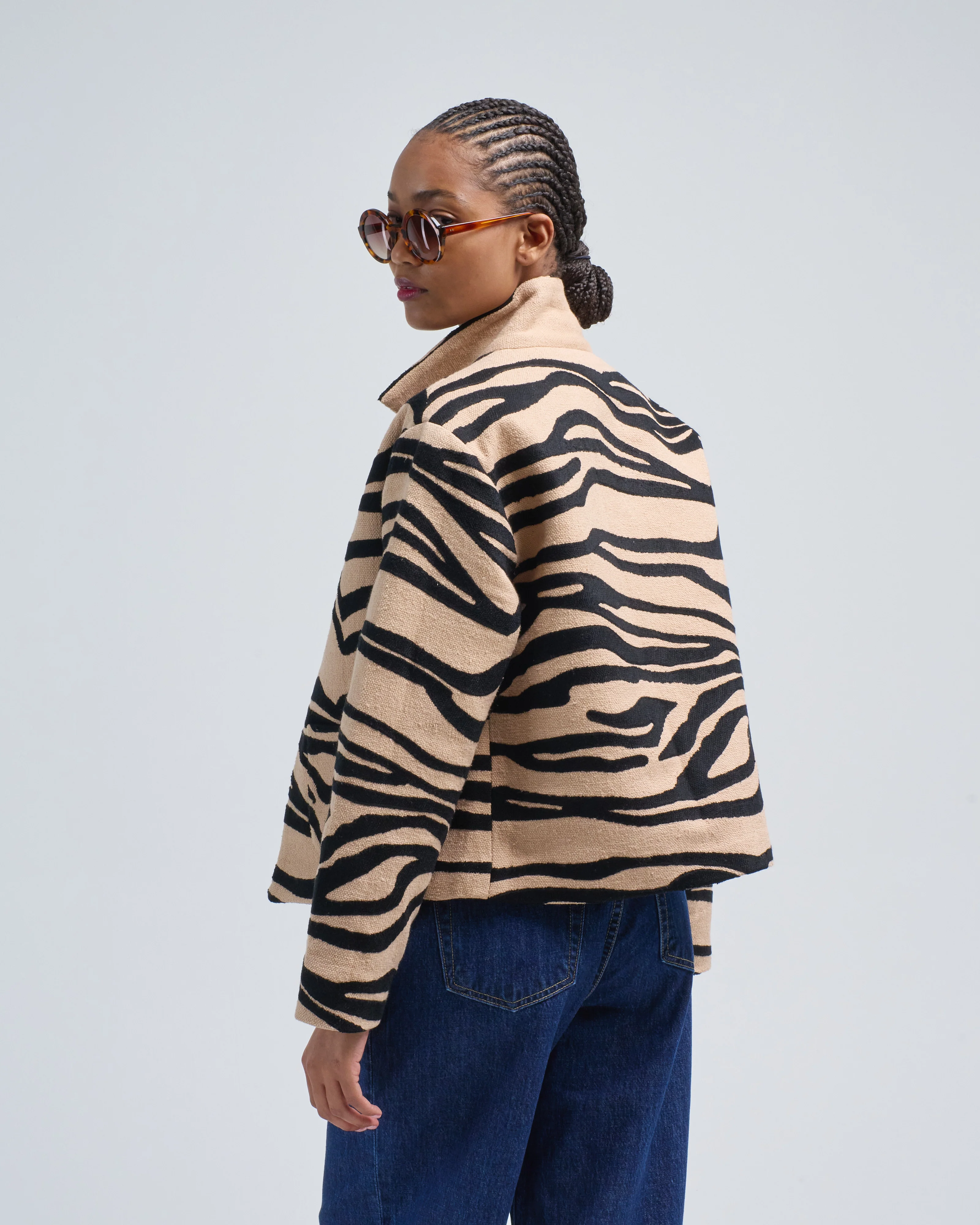 western zebra mirage jacket - Image 4
