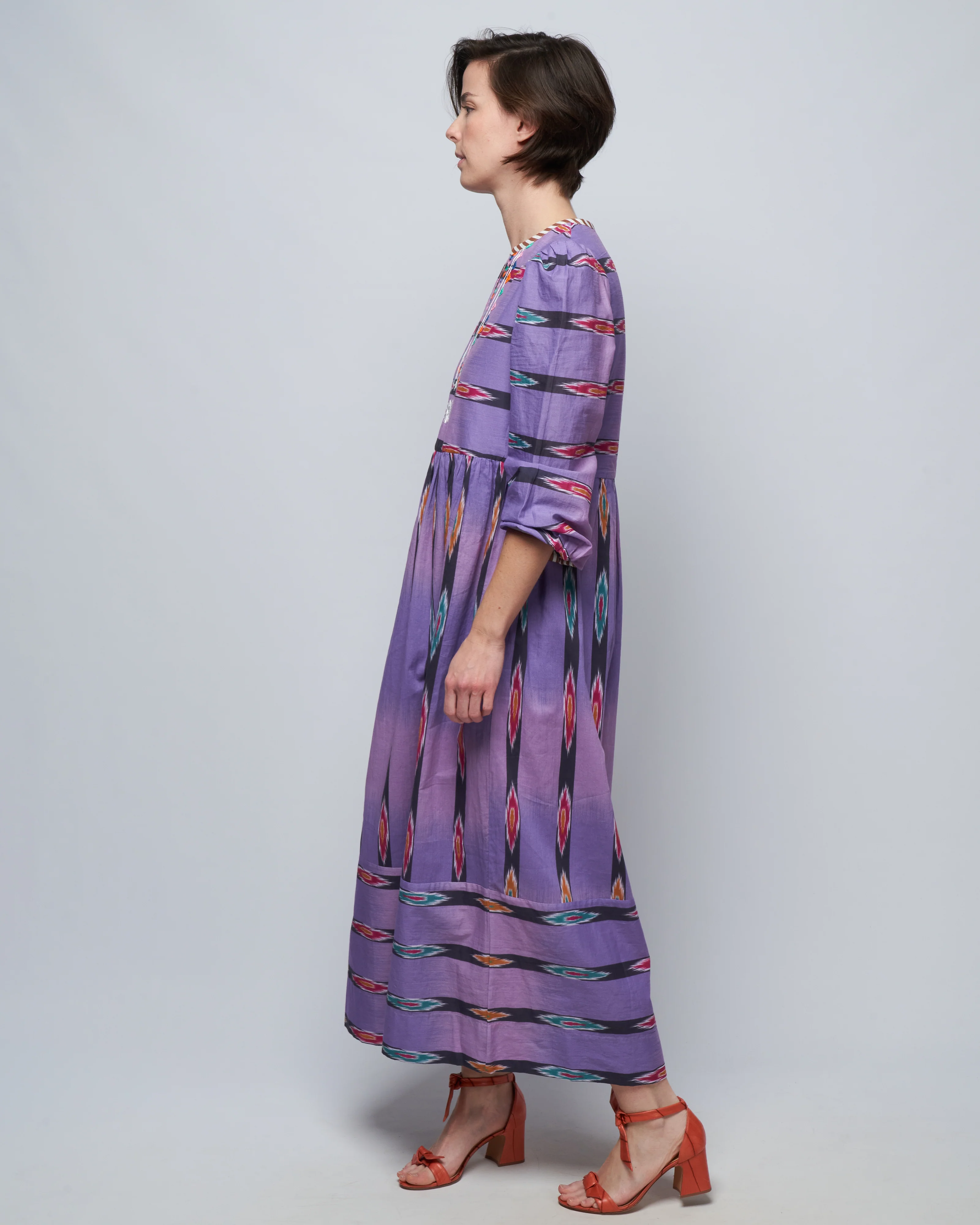 winifred violet night dress - purple violet - Image 3