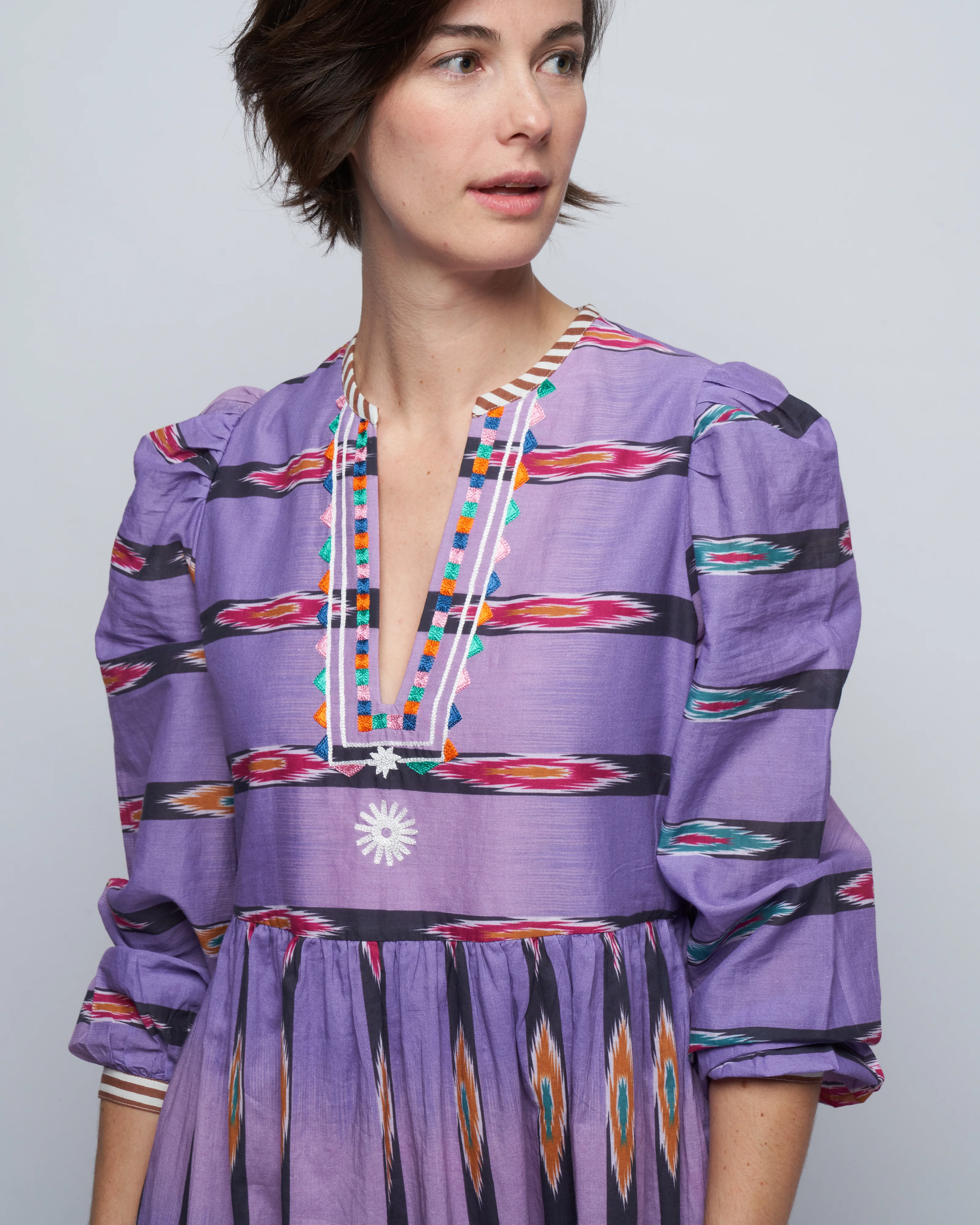 winifred violet night dress - purple violet - Image 5
