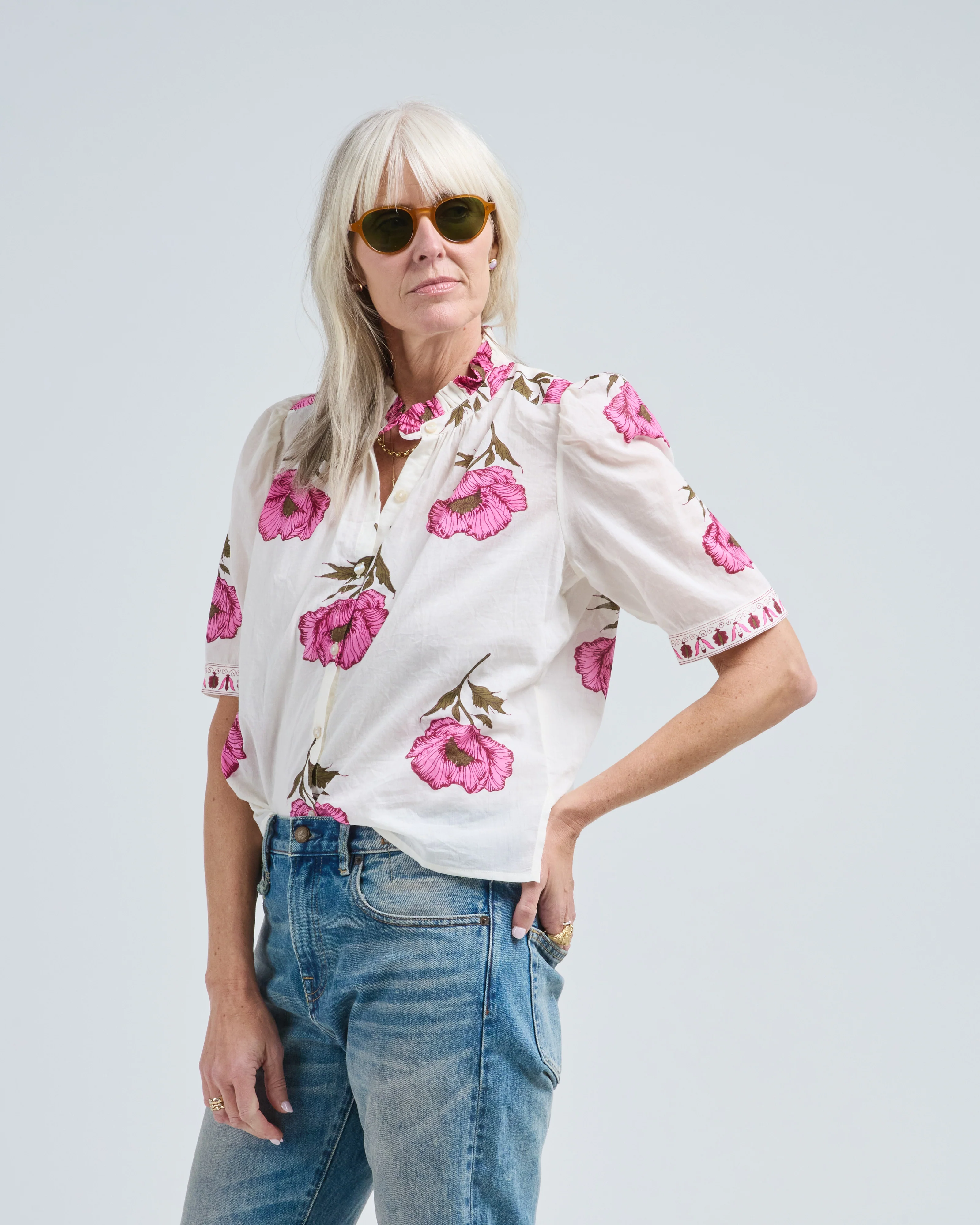 winn fuchsia poppy shirt - Image 3