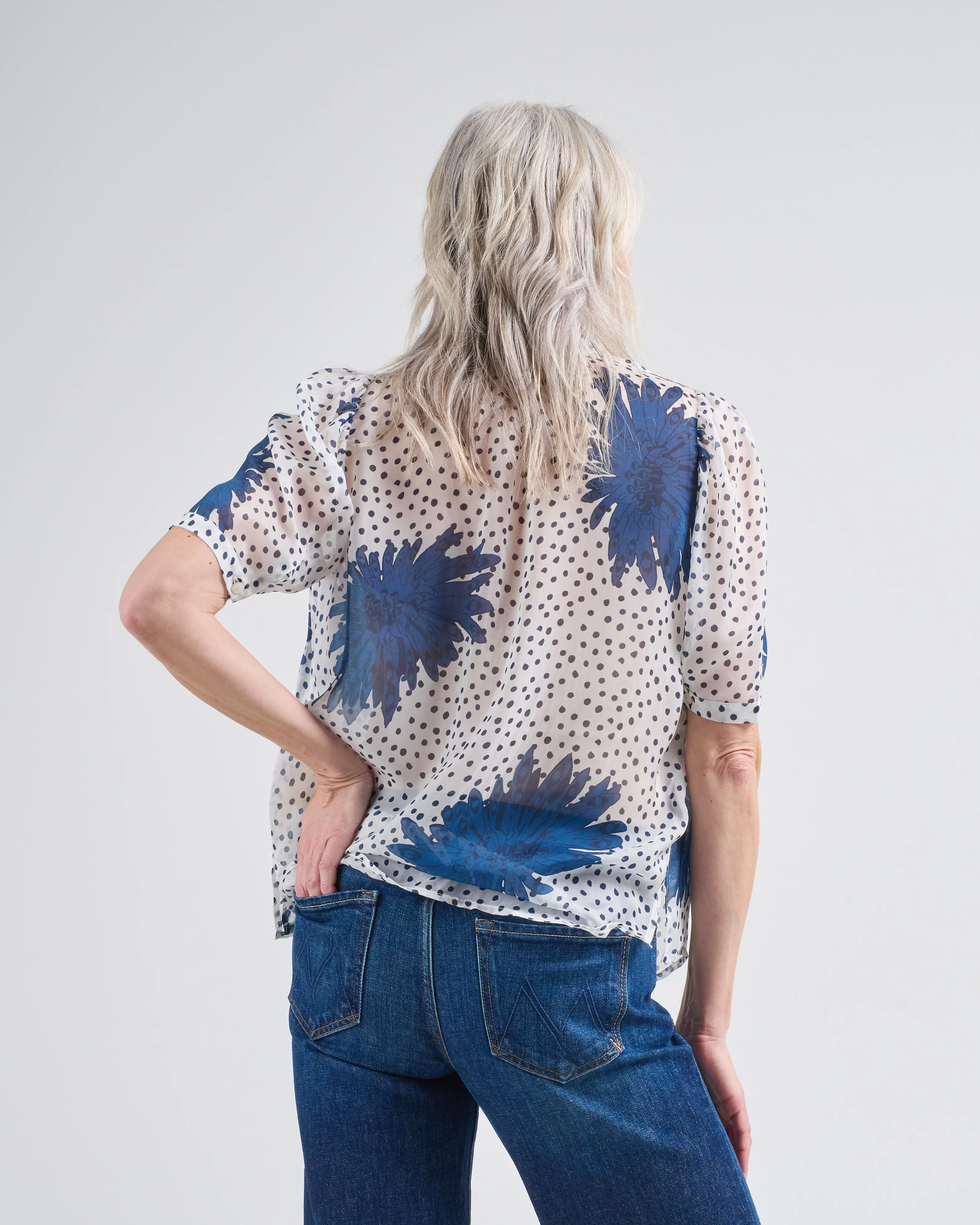 winn indigo dahlia shirt - Image 4