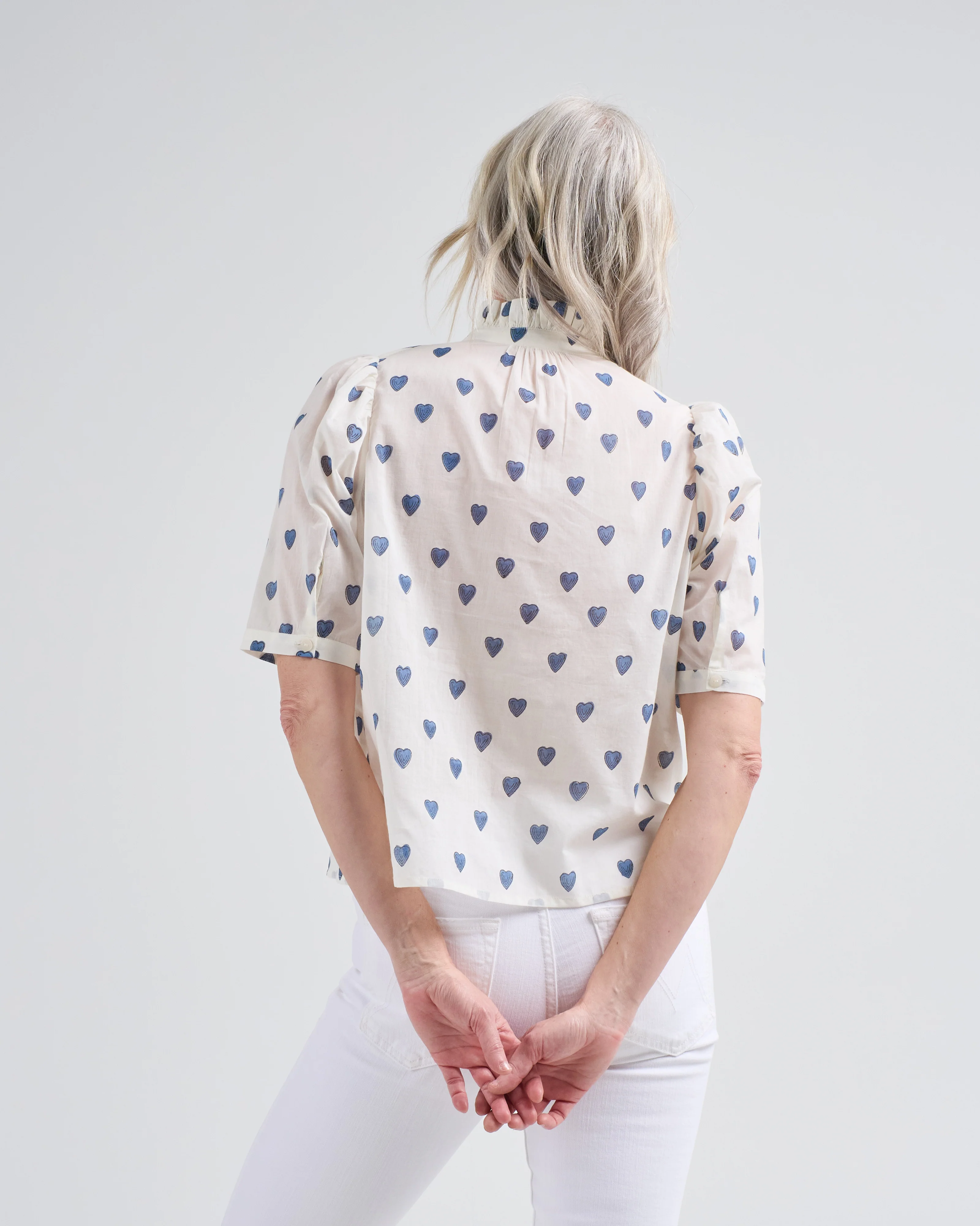 winn indigo heart shirt - Image 5