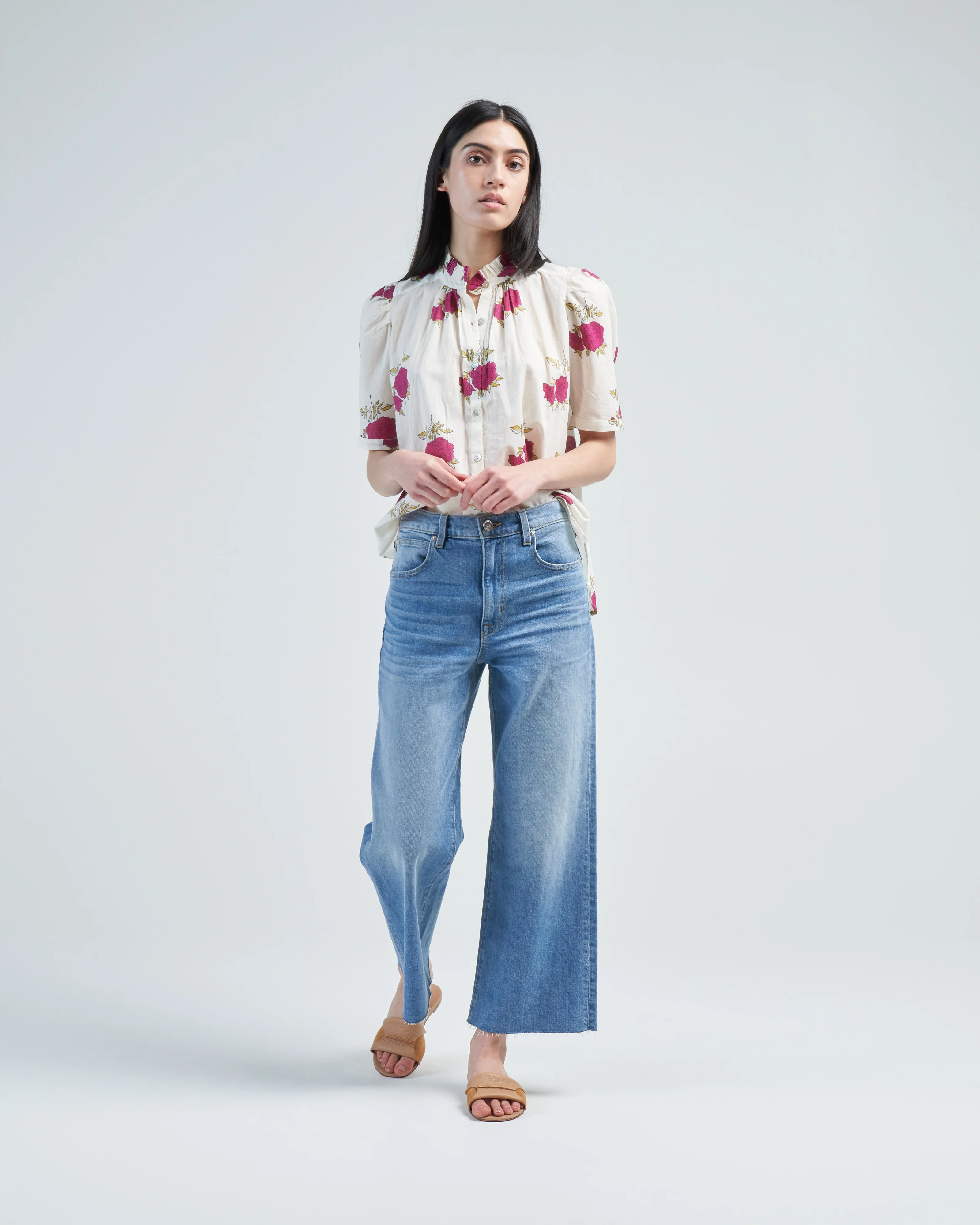 winnie cerise rosette shirt - Image 2