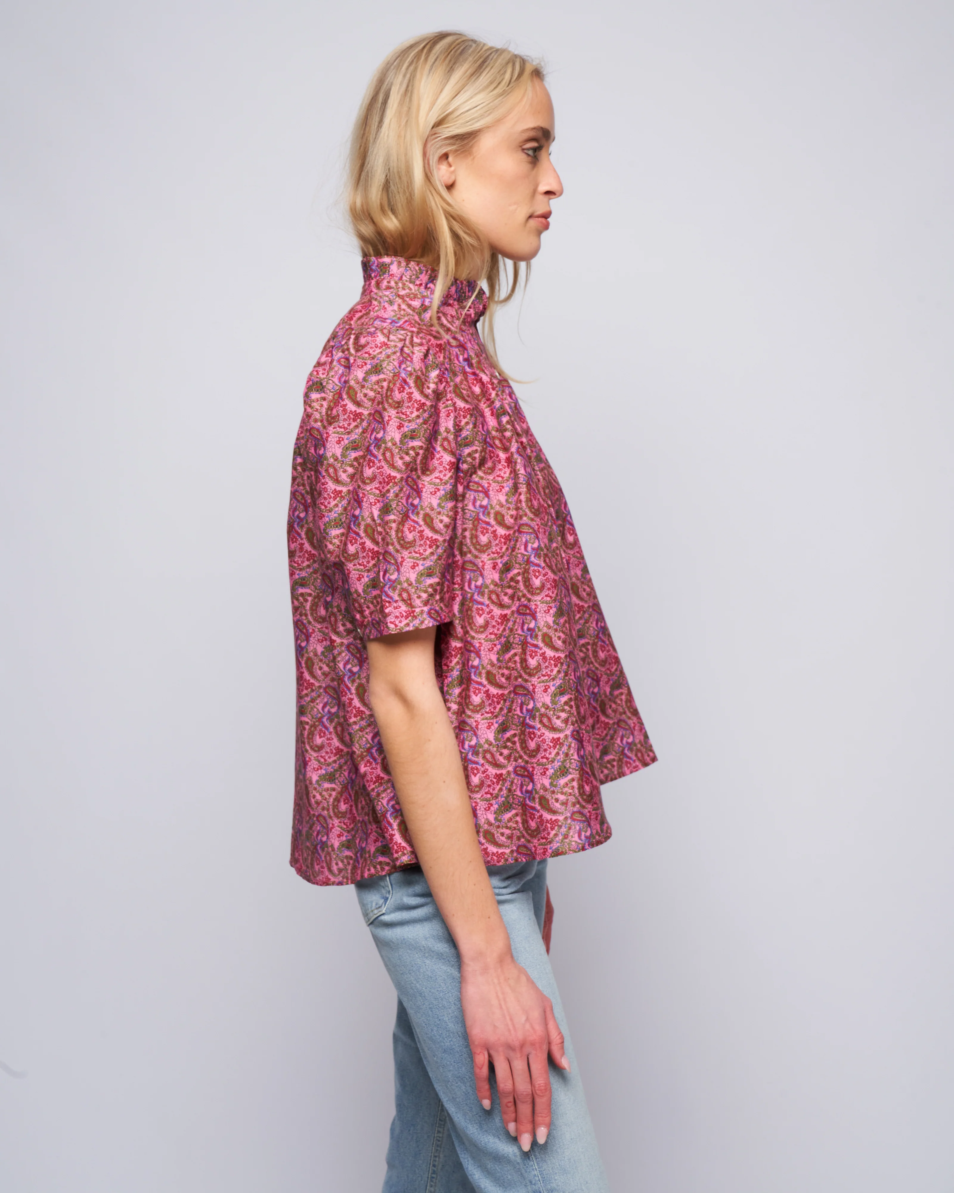 winnie harissa shirt - pink cerise - Image 3
