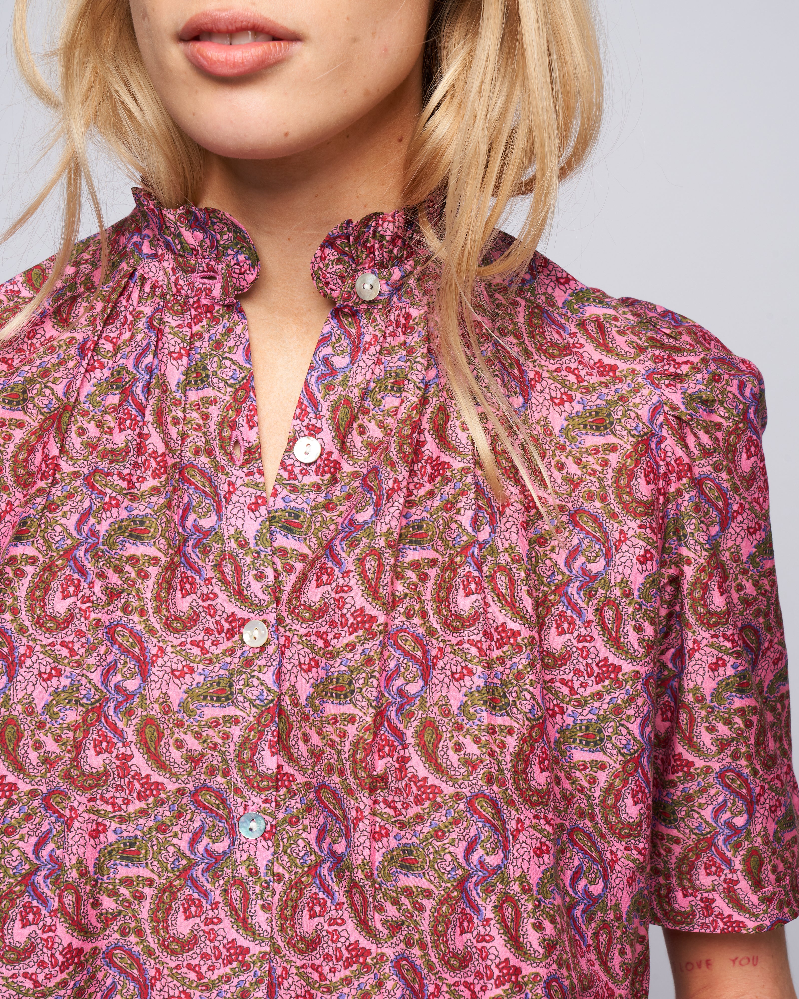 winnie harissa shirt - pink cerise - Image 5