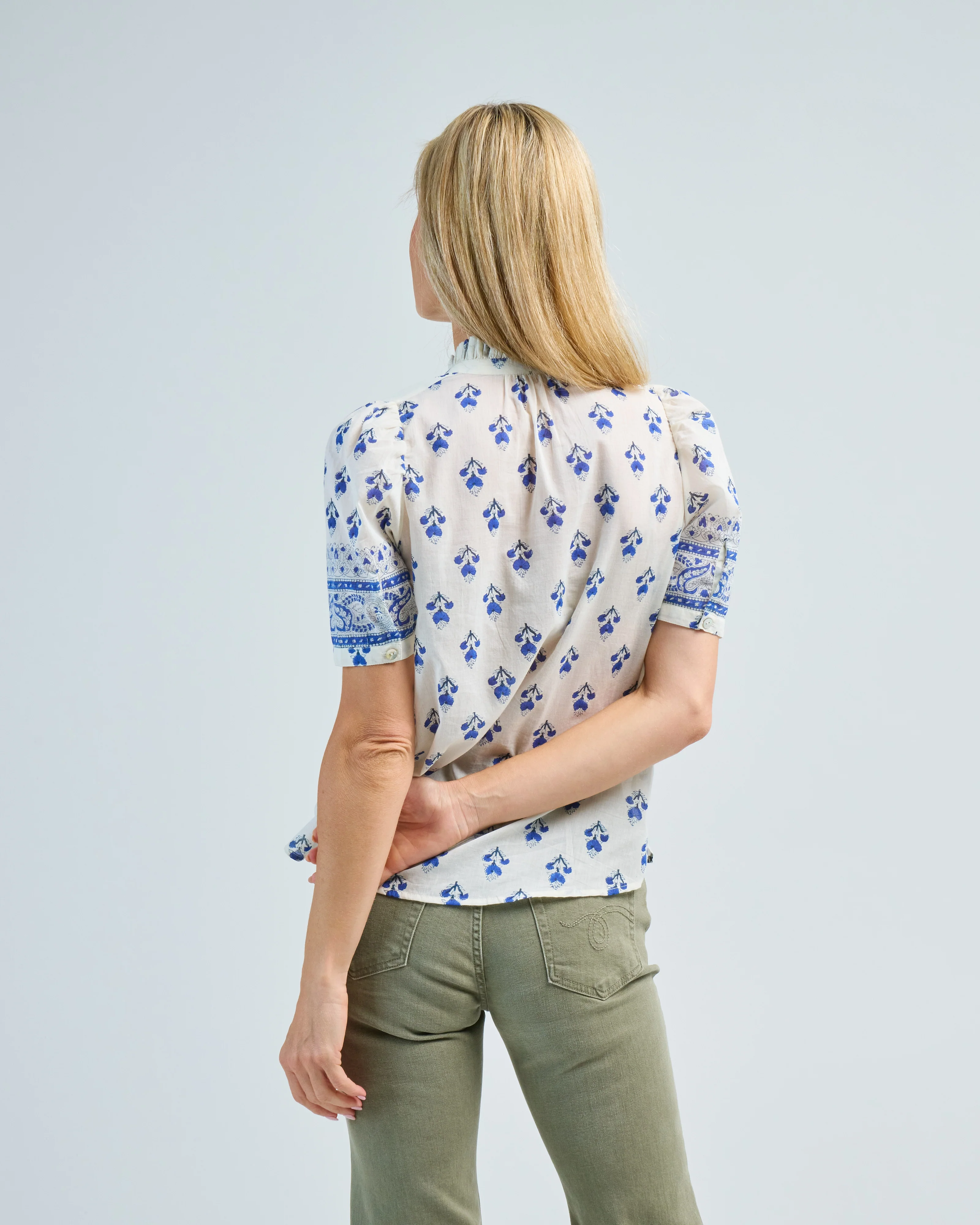 winnie indigo bhutti shirt - Image 4