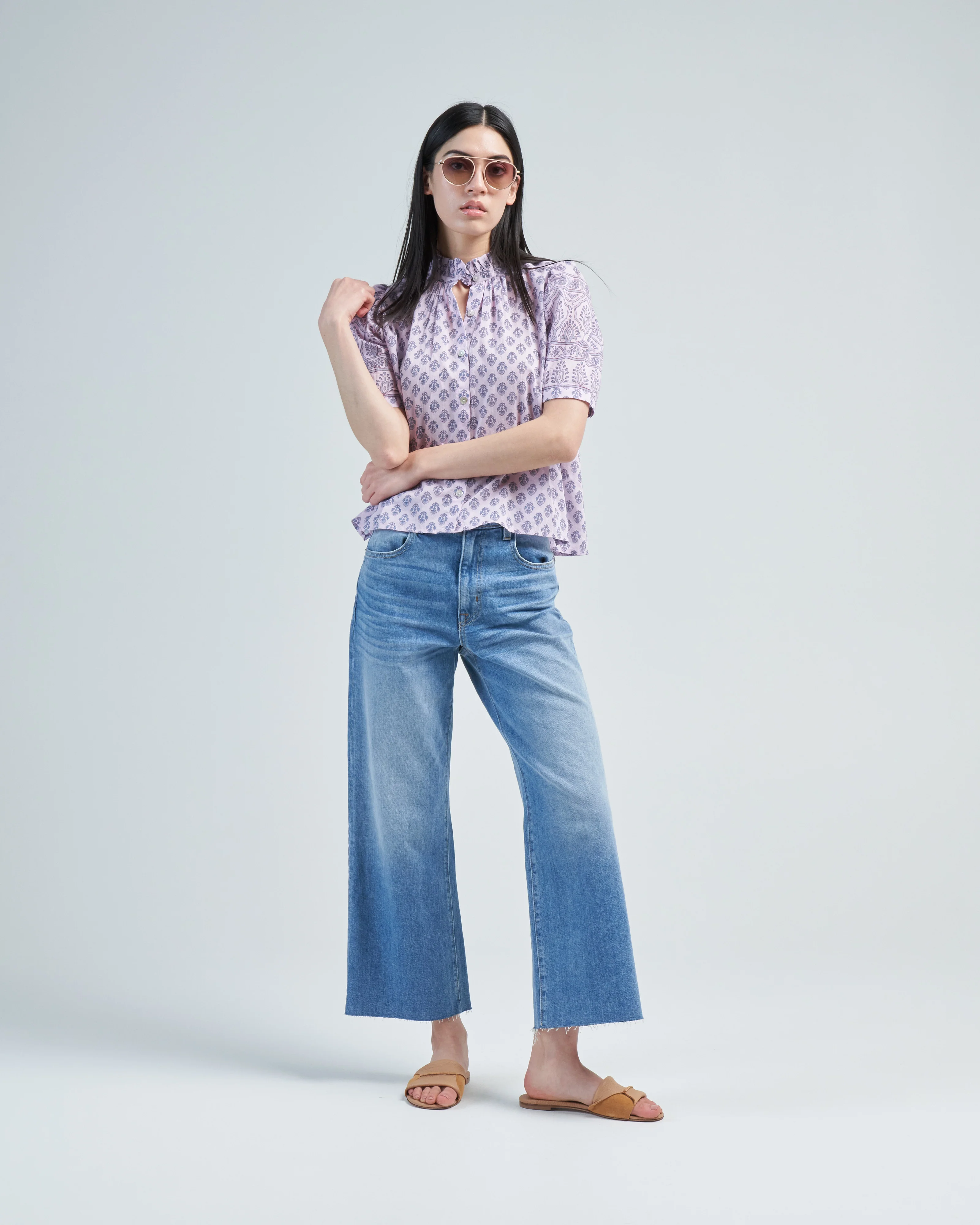 winnie lilac bhutti shirt - Image 2
