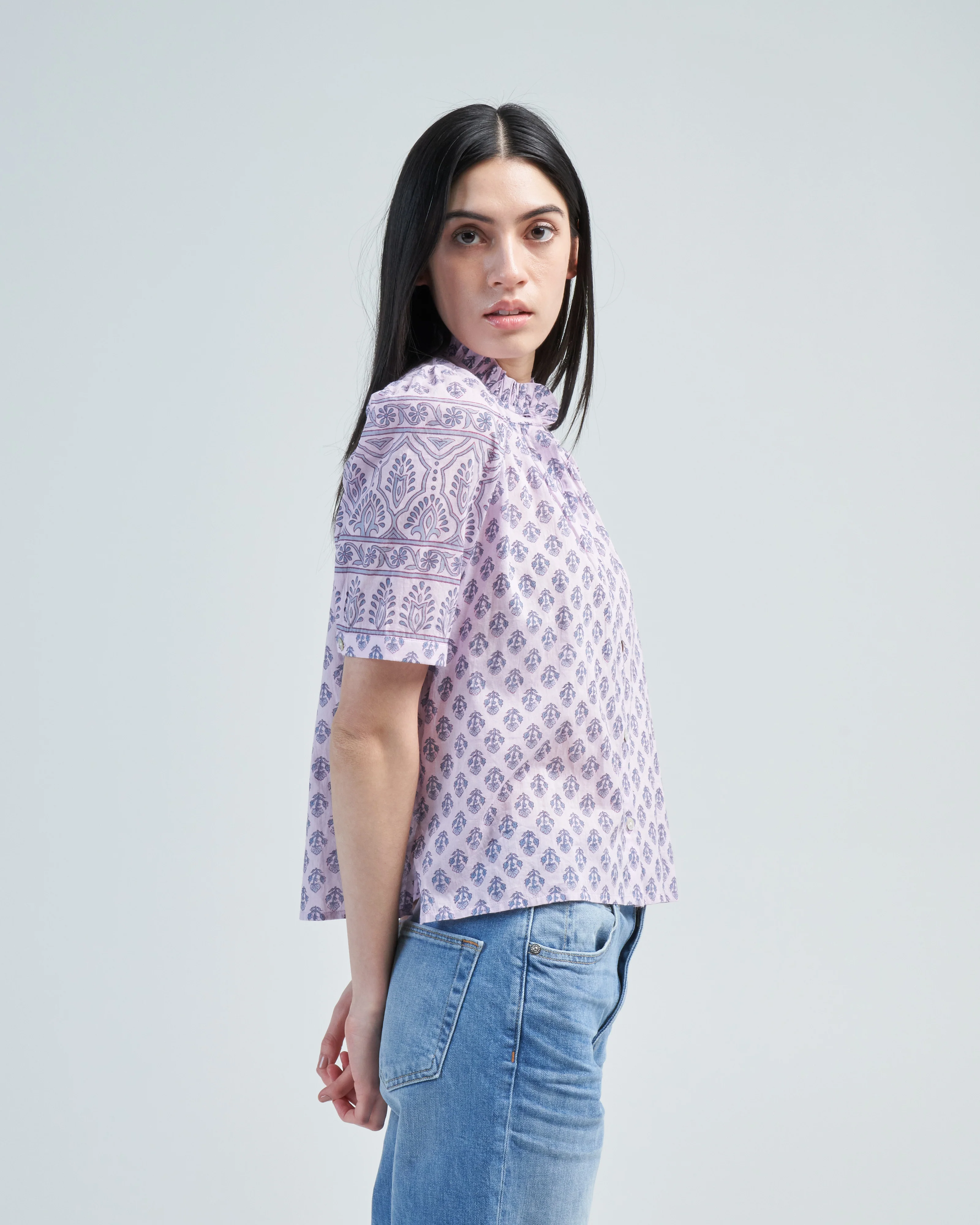 winnie lilac bhutti shirt - Image 3
