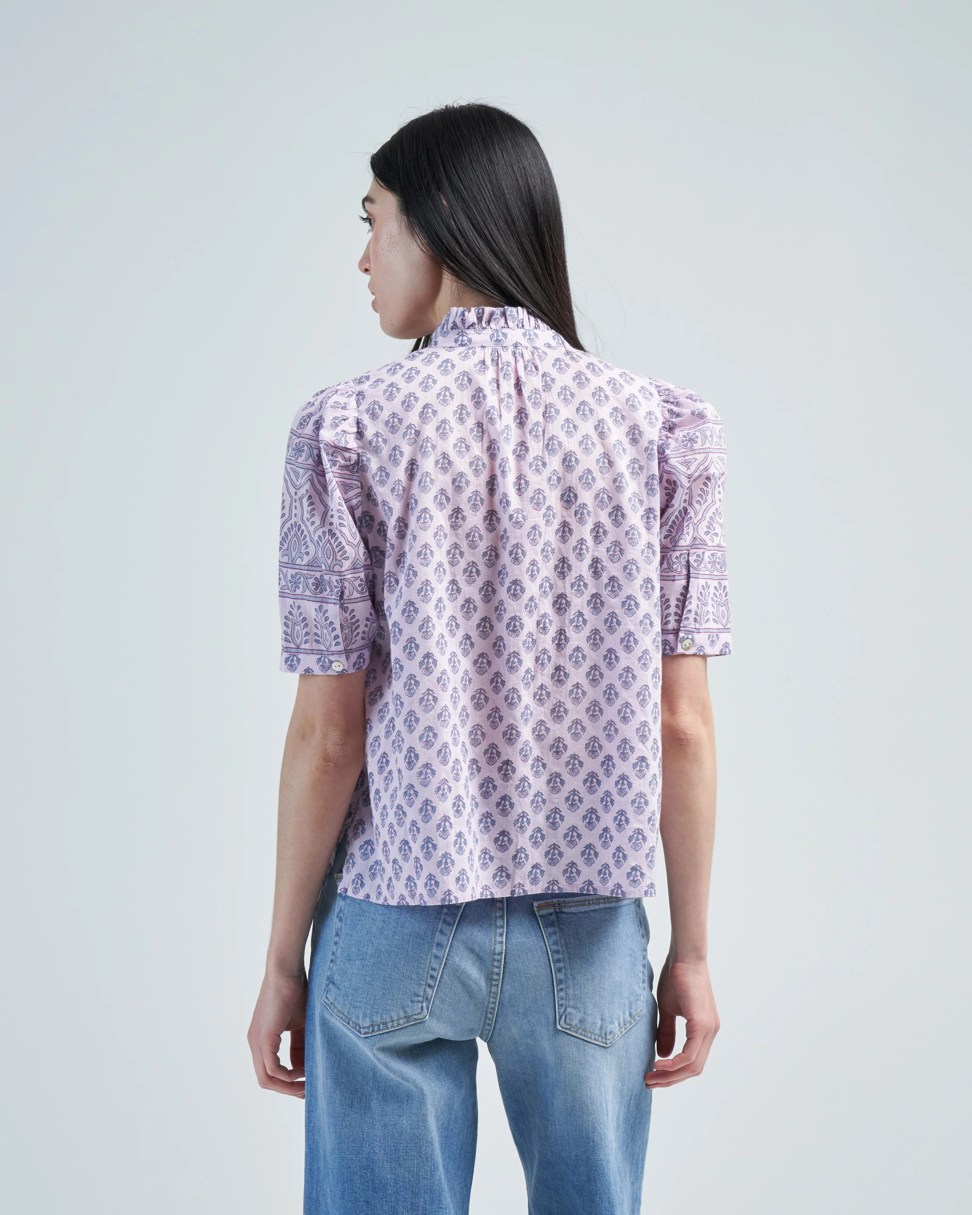 winnie lilac bhutti shirt - Image 4