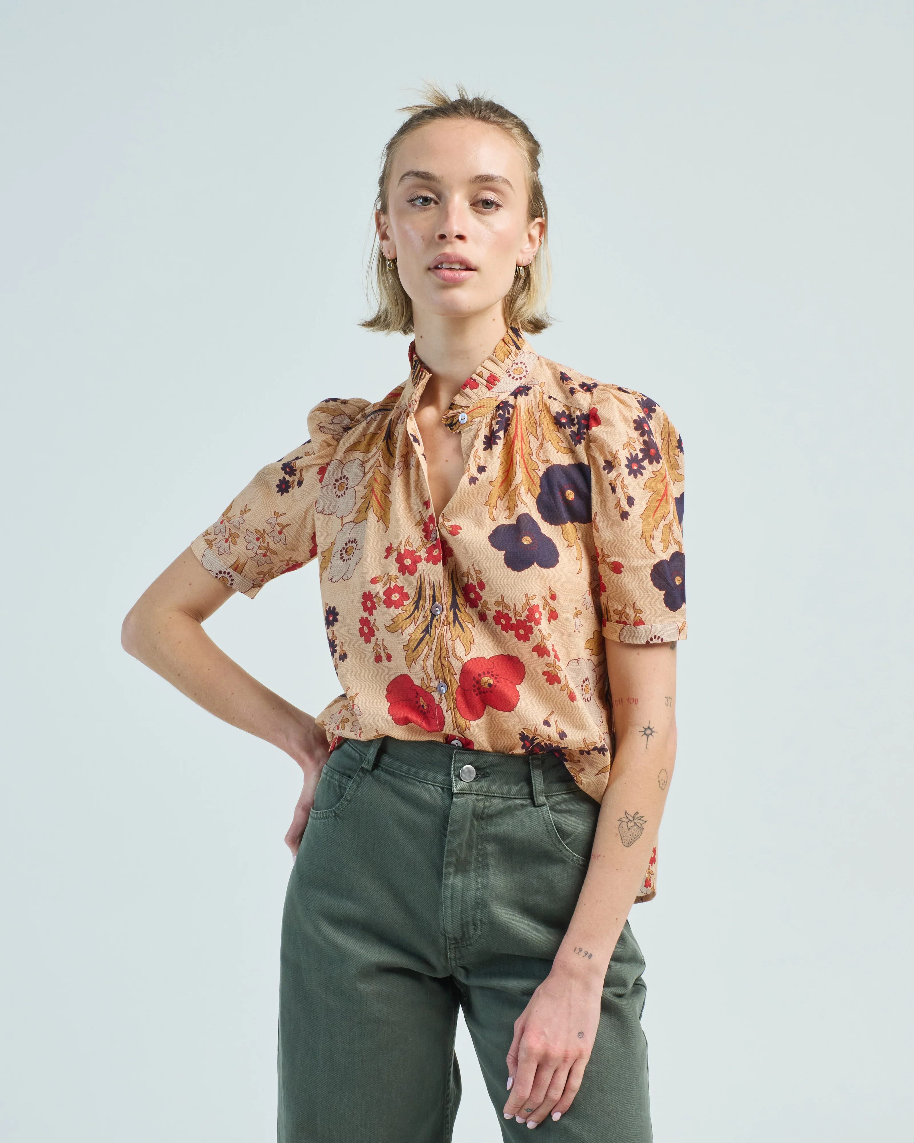 winnie vintage poppy shirt