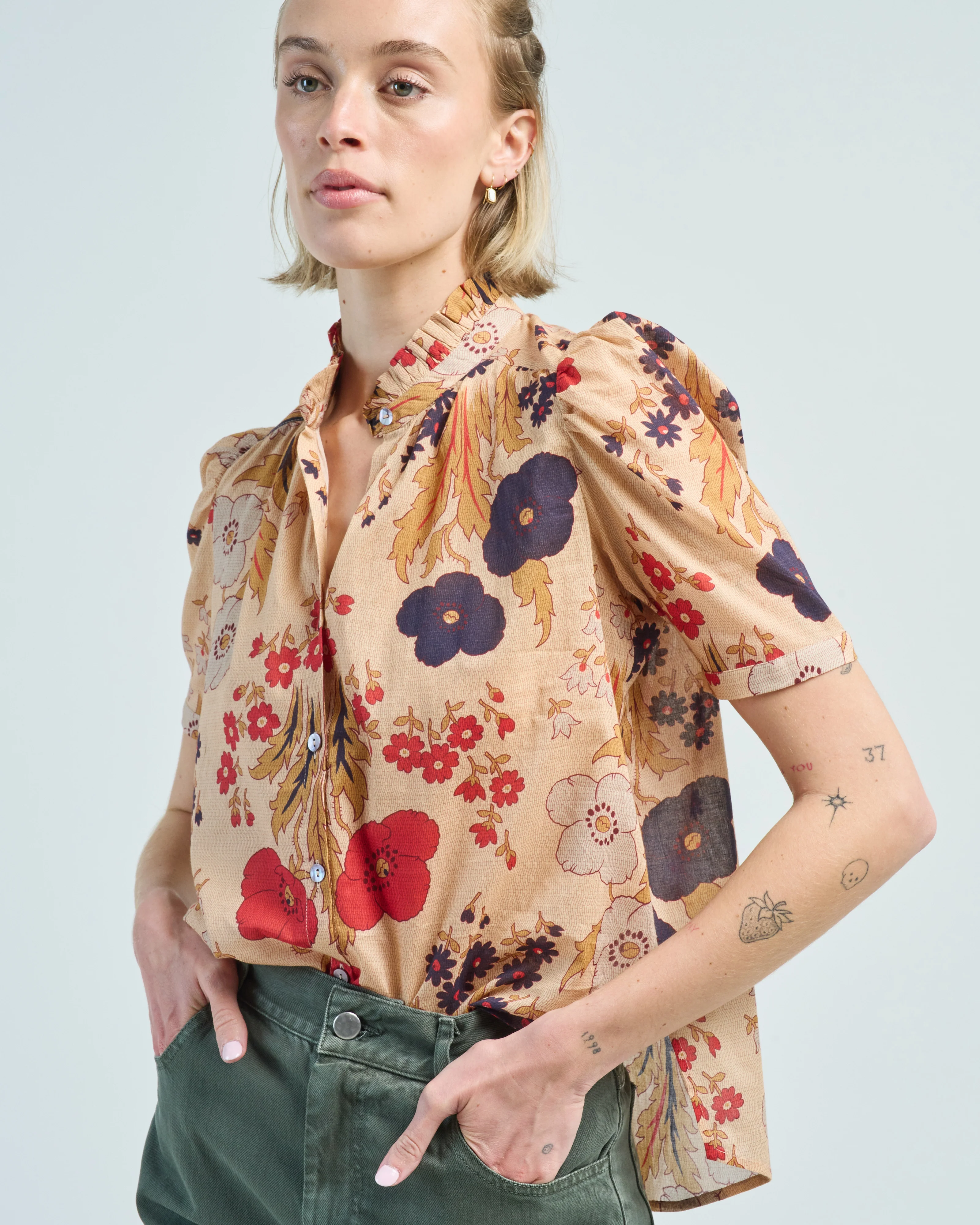 winnie vintage poppy shirt - Image 5