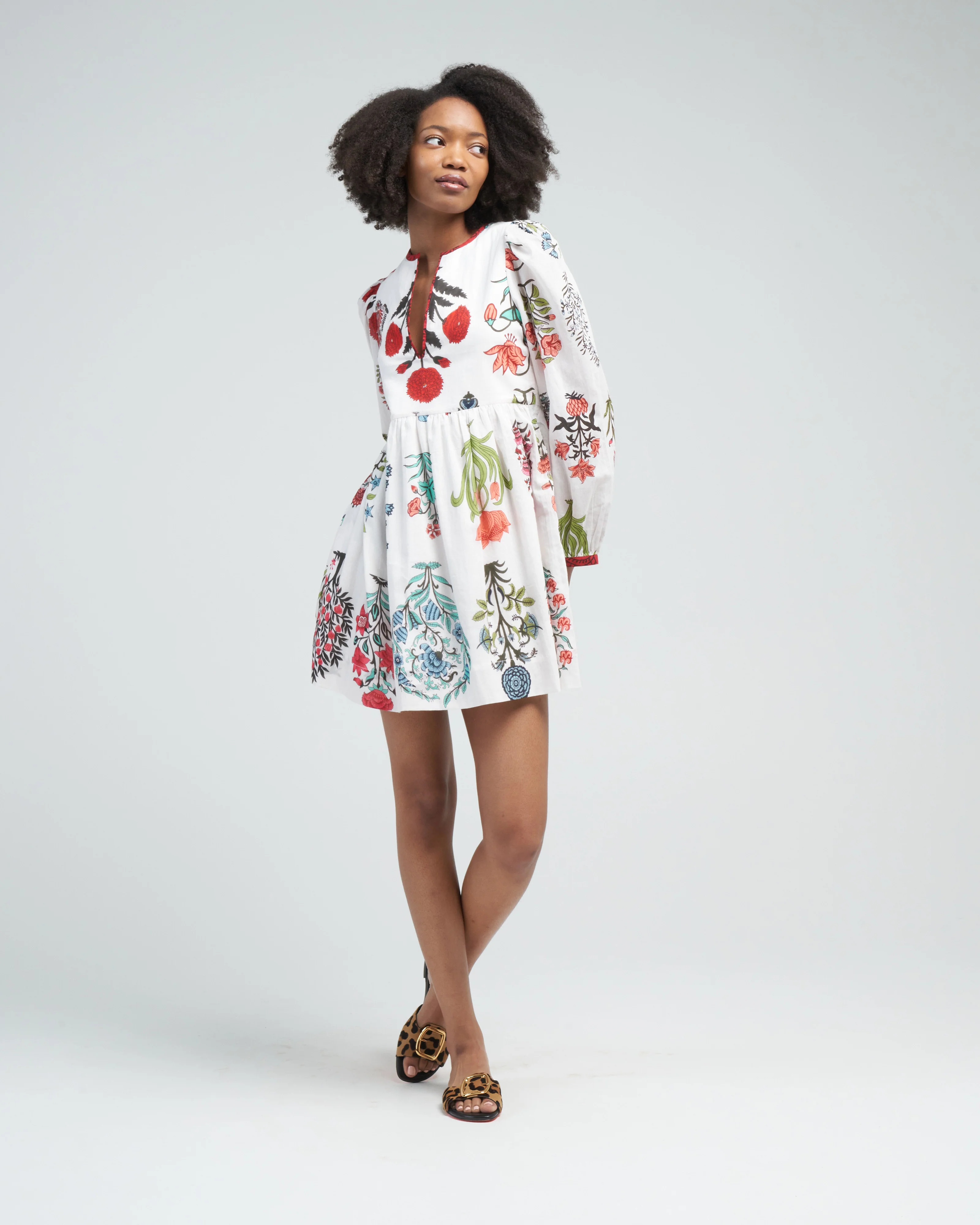 winslow flower show dress - multi rainforest - Image 2