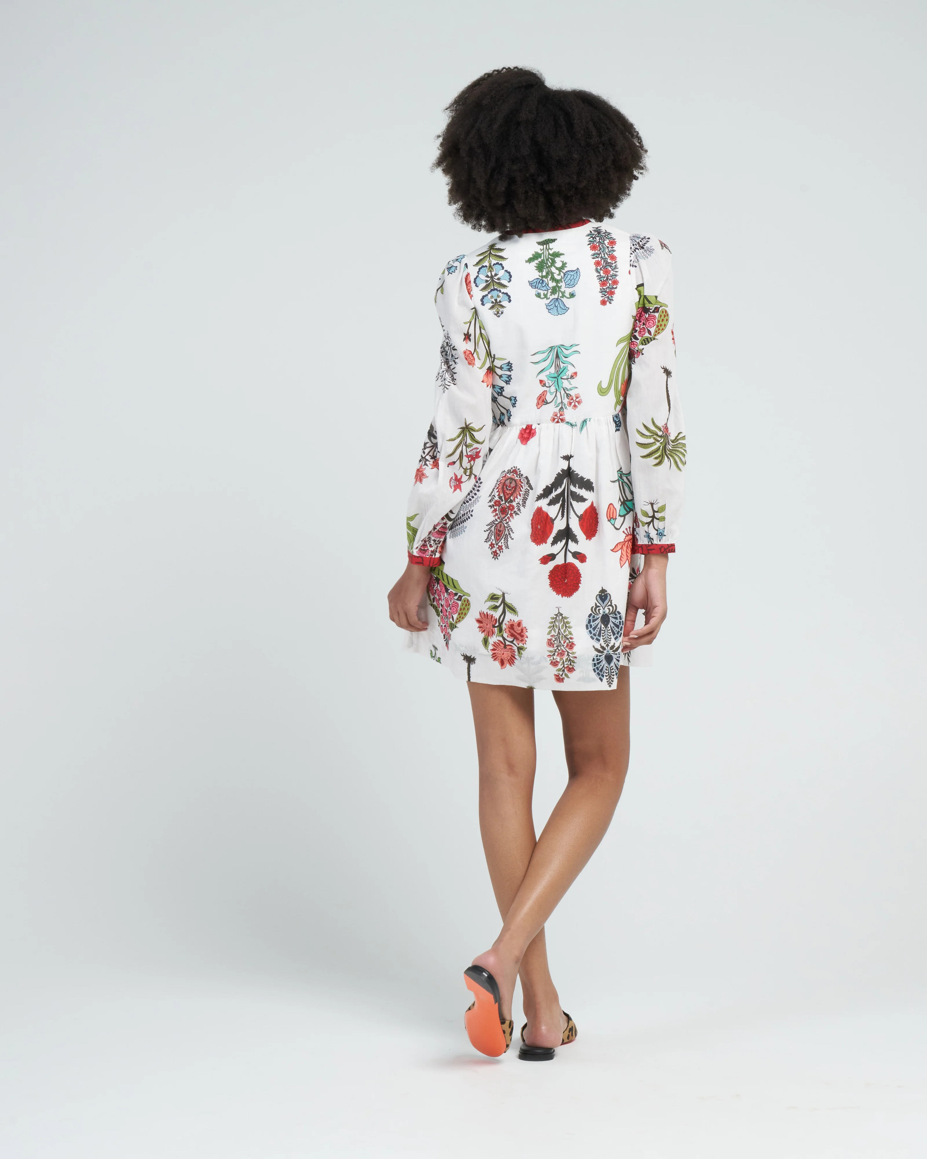 winslow flower show dress - multi rainforest - Image 4