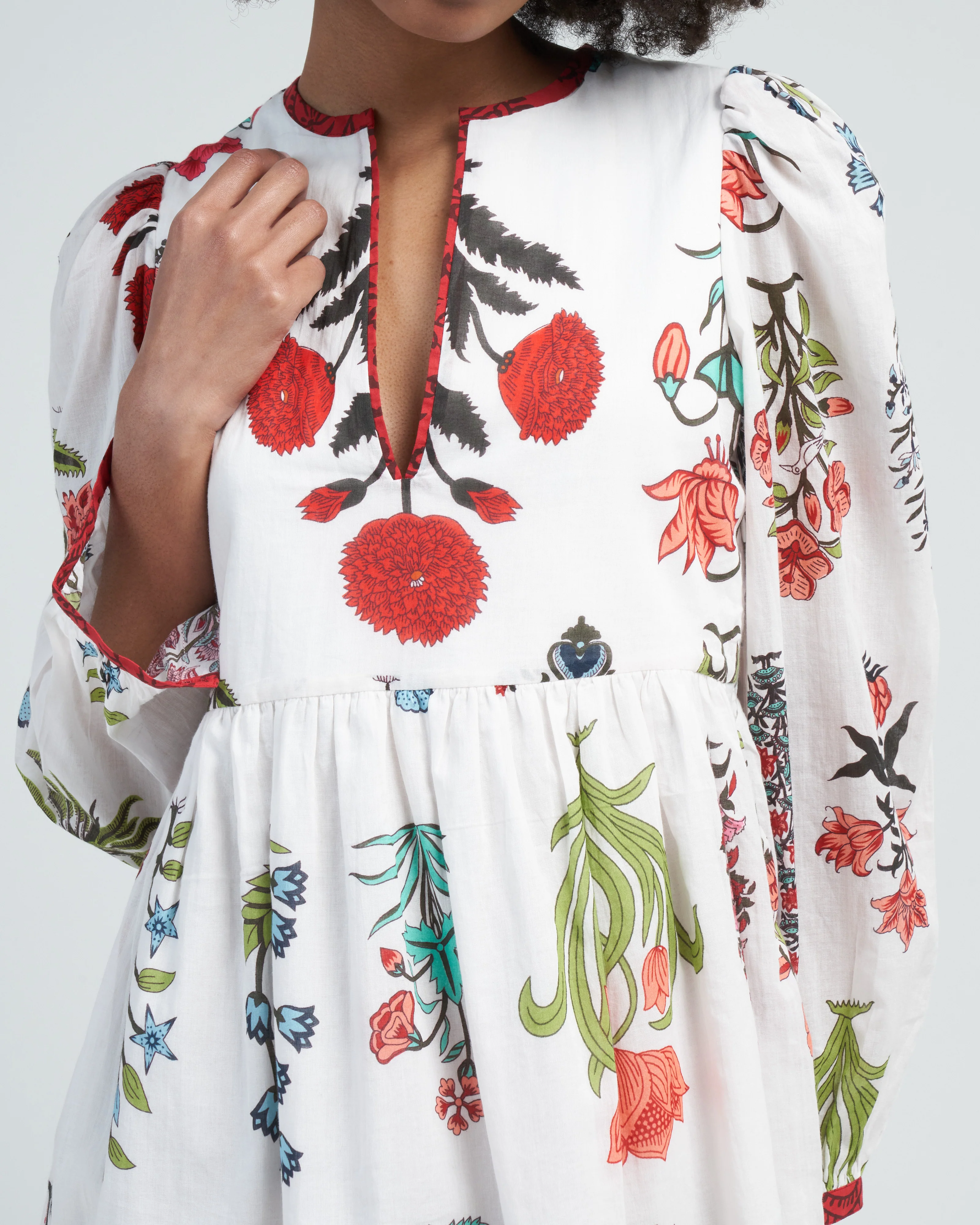 winslow flower show dress - multi rainforest - Image 5