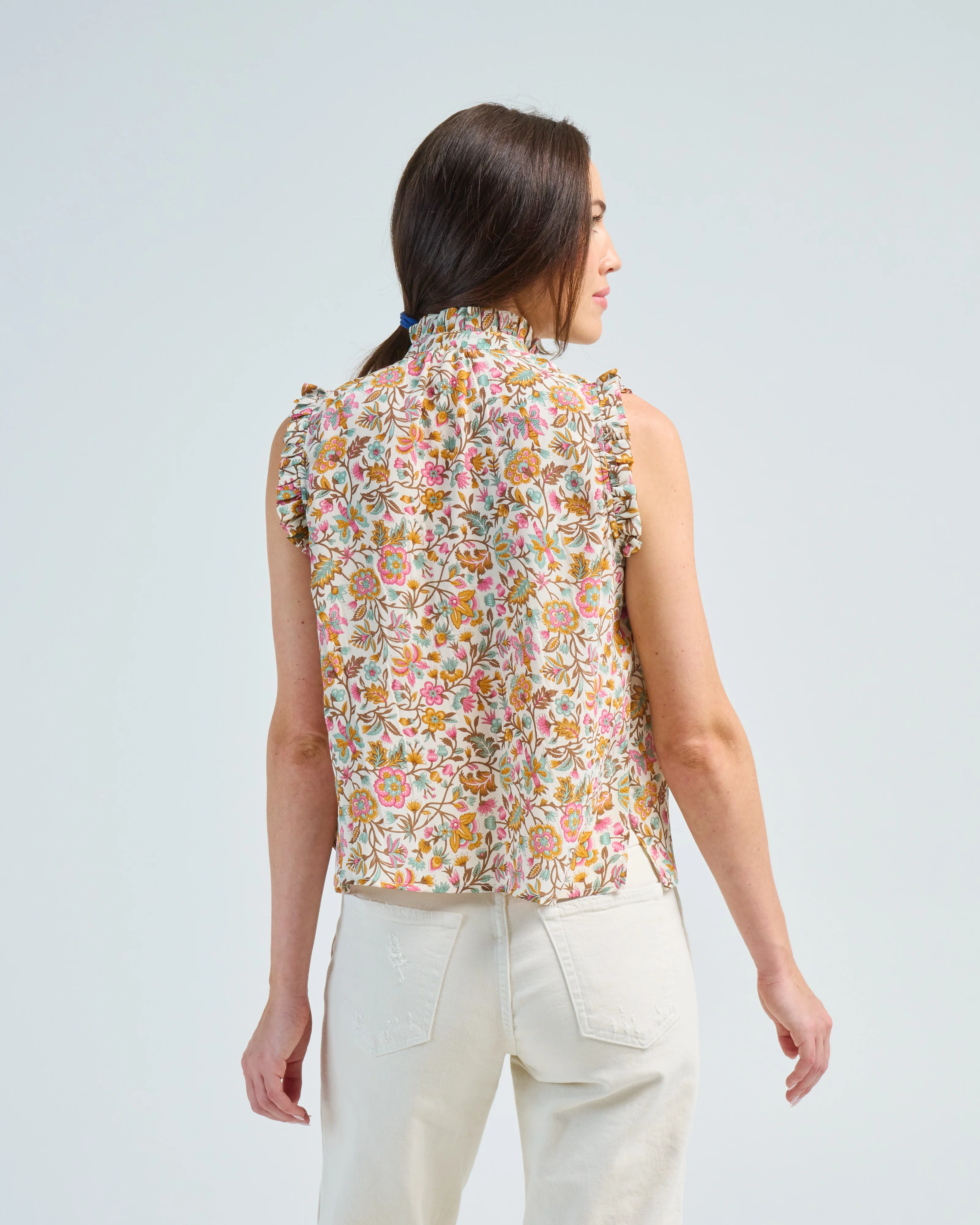 wylder garden party silk shirt - Image 4