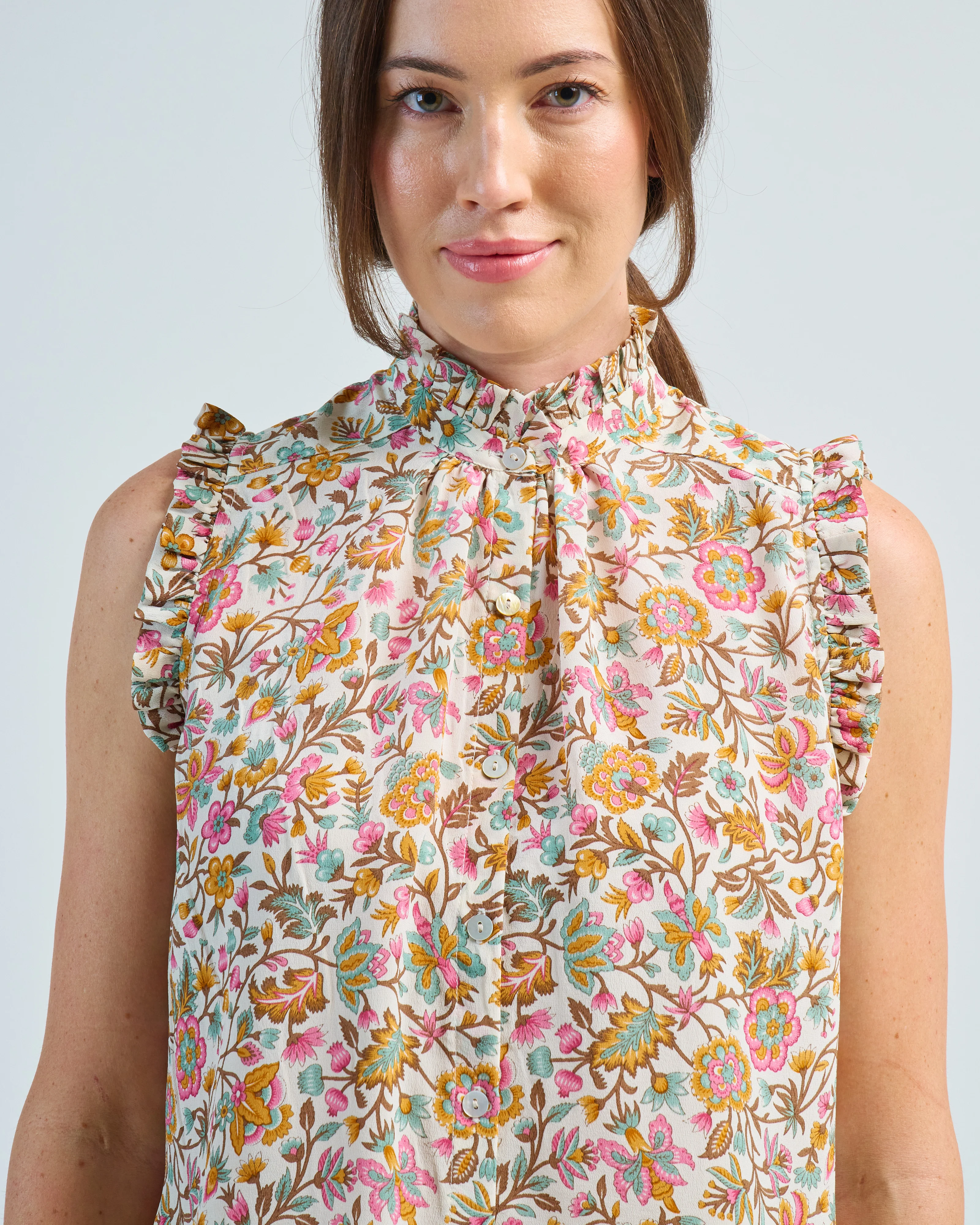 wylder garden party silk shirt - Image 5