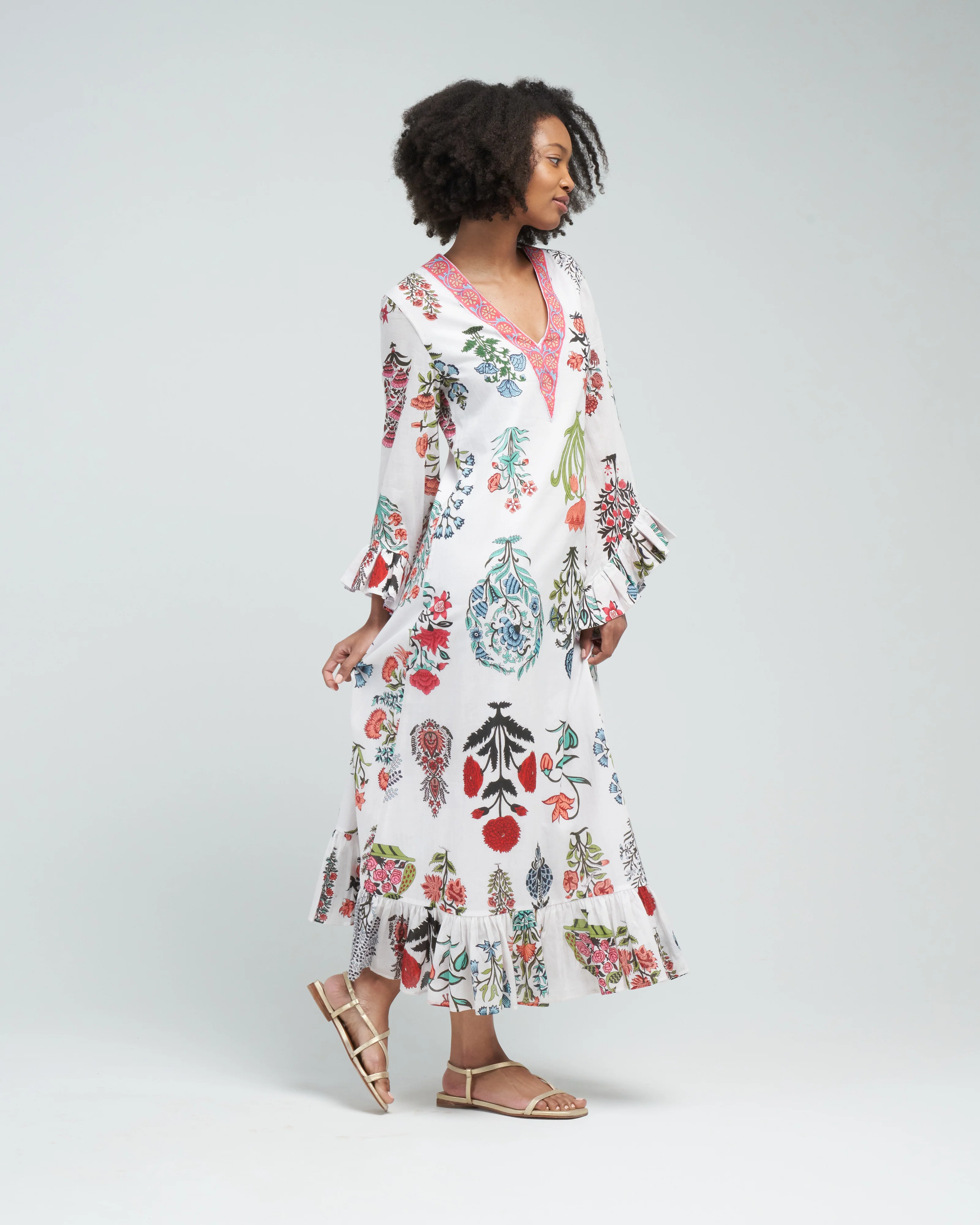 zelda flower show dress - multi rainforest - Image 3