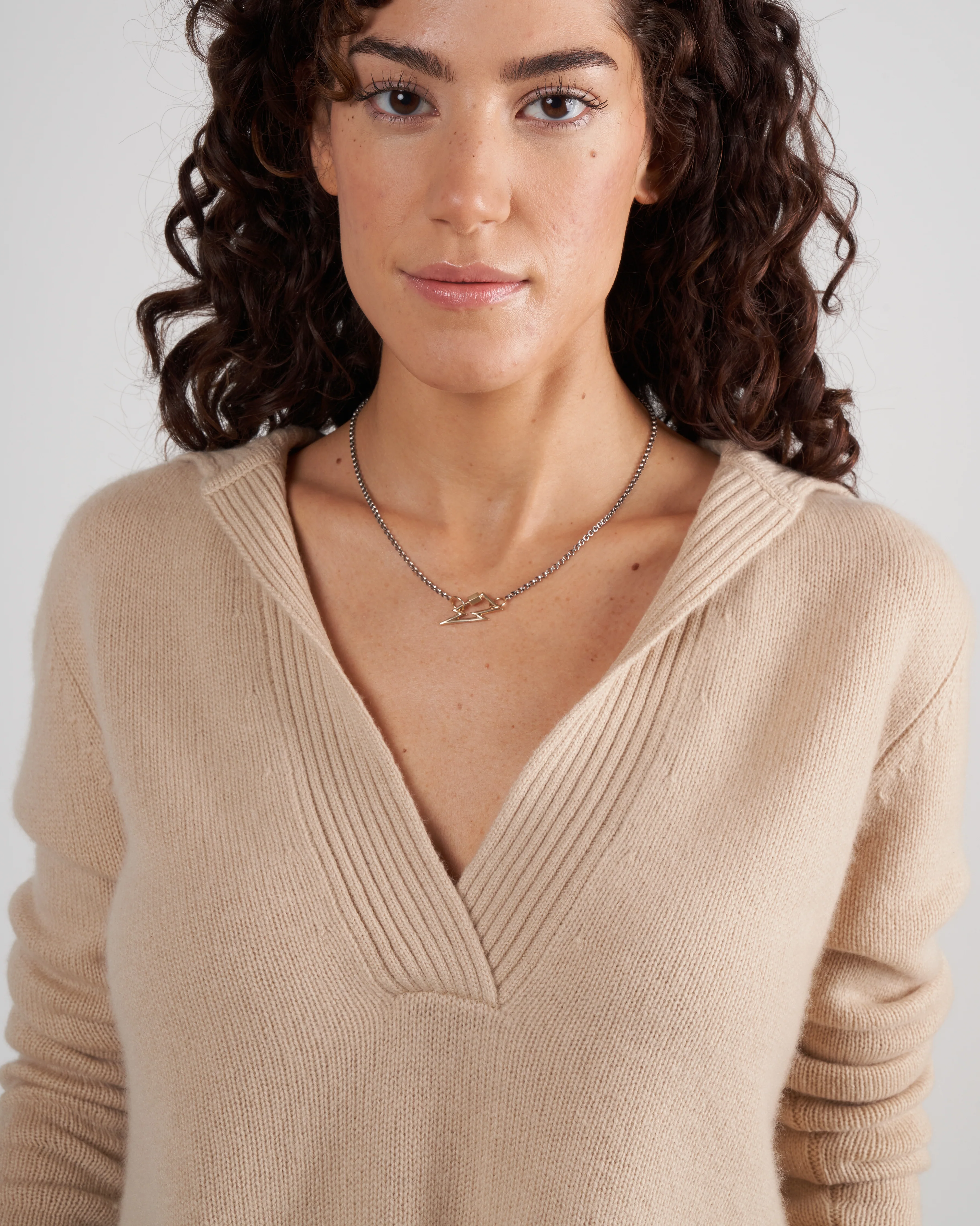 ballet wrap cashmere sweater - crumble cc1-42 - Image 4