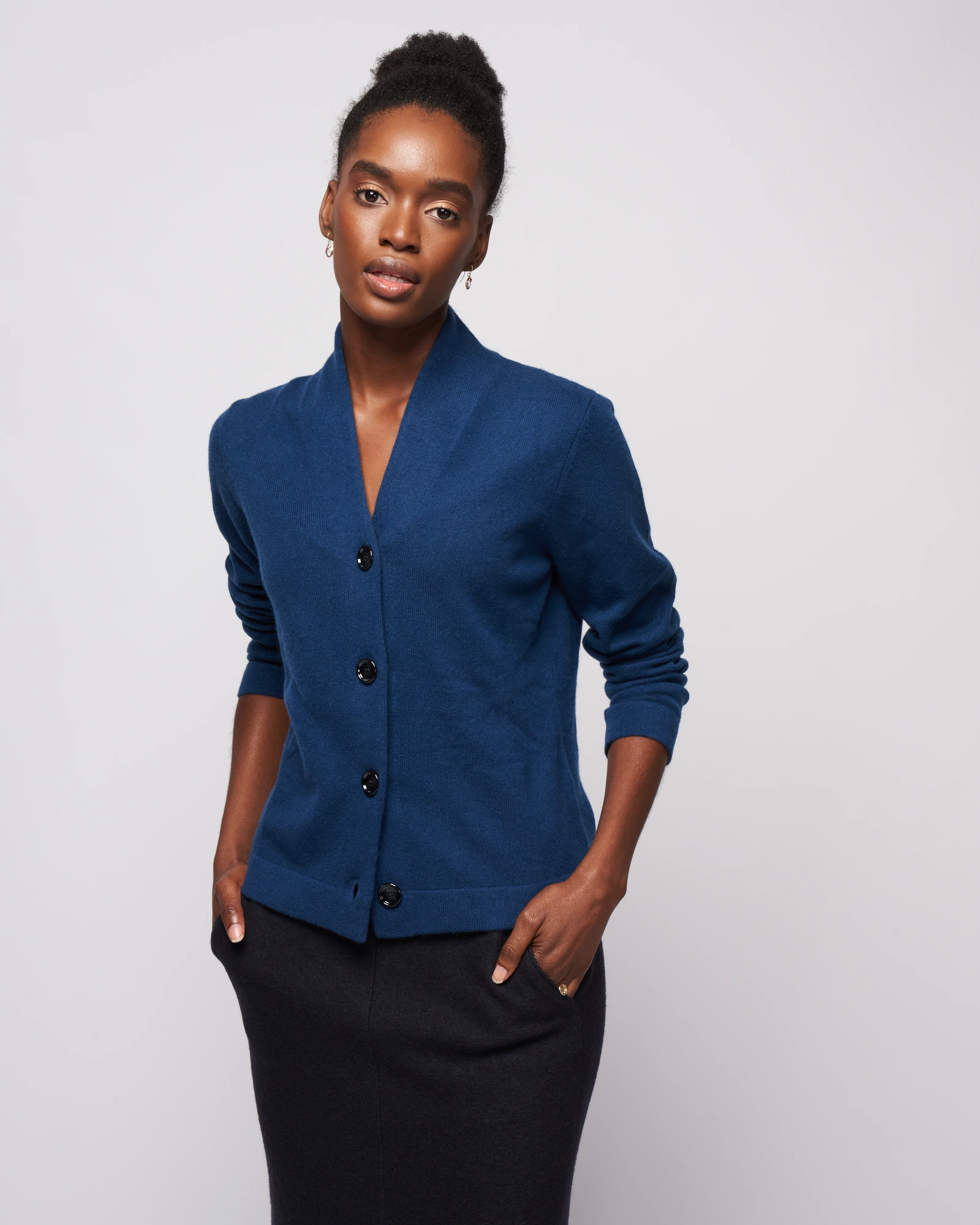 blazer cardigan - moonlight
