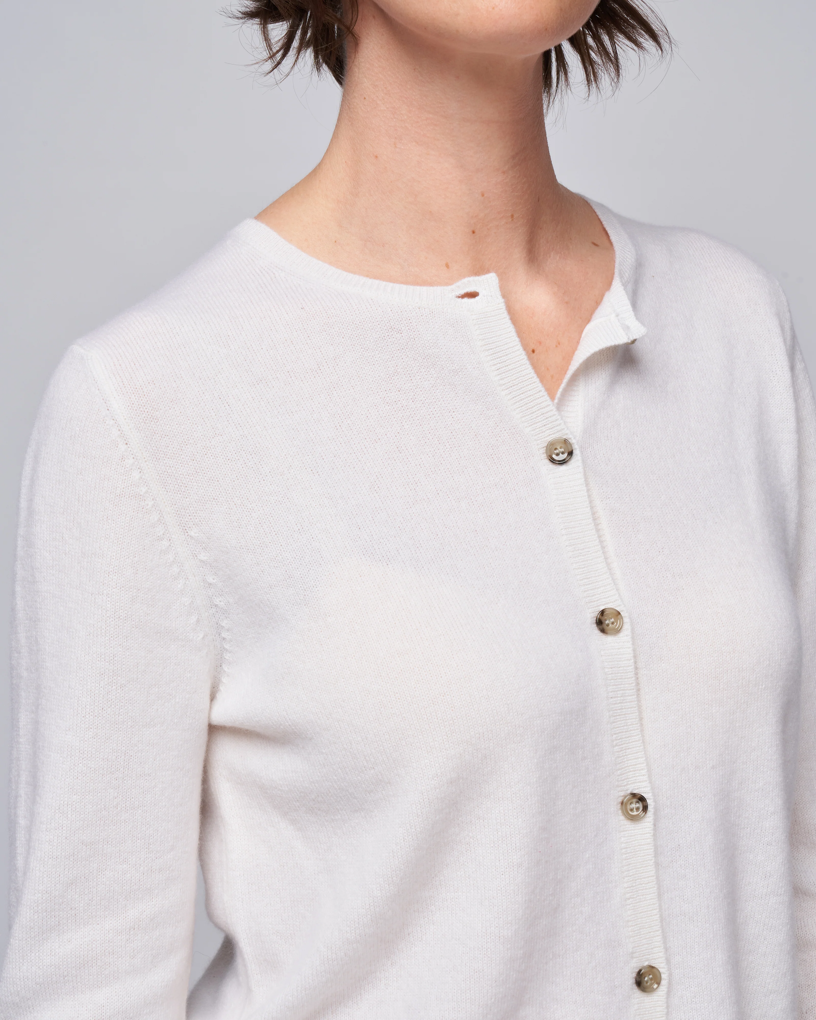 button cardigan - off white - Image 5