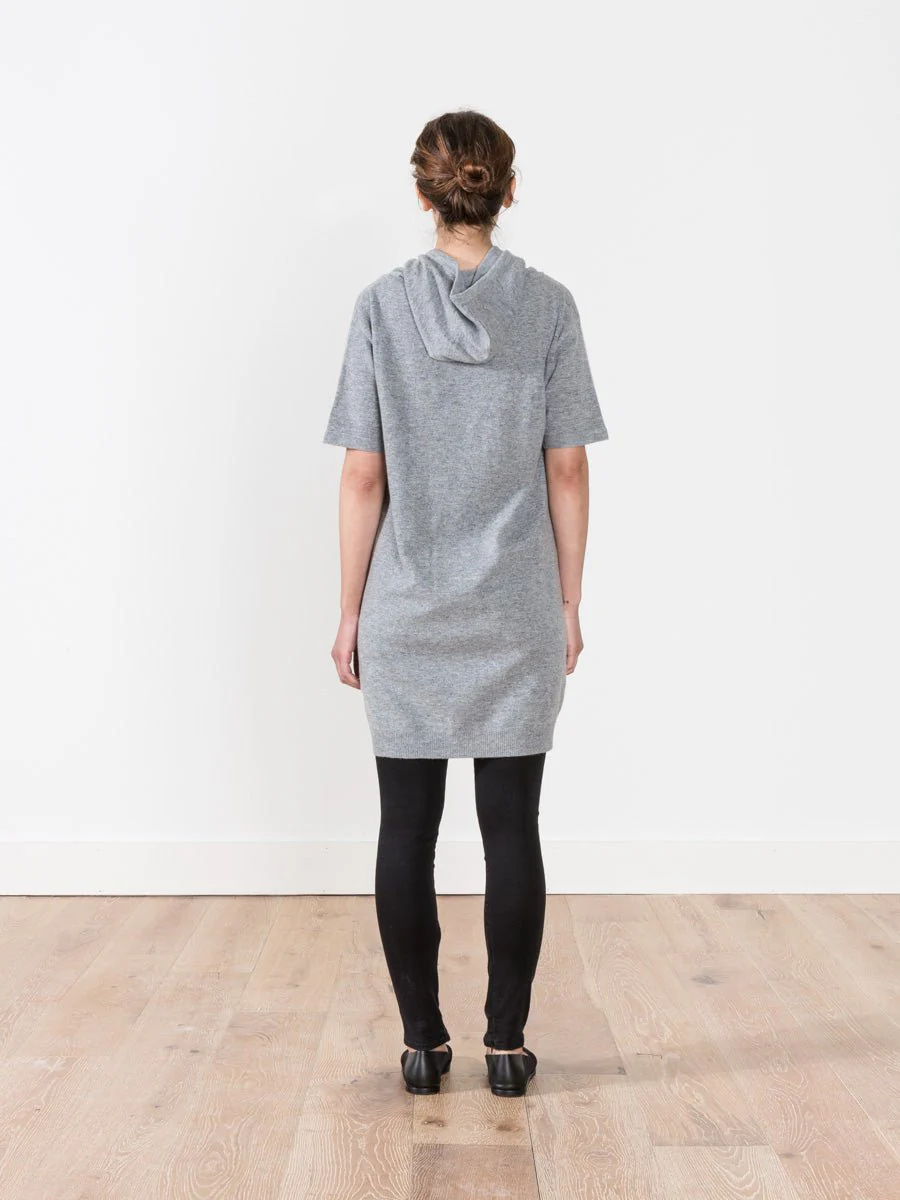 cashmere hoodie dress - Image 3