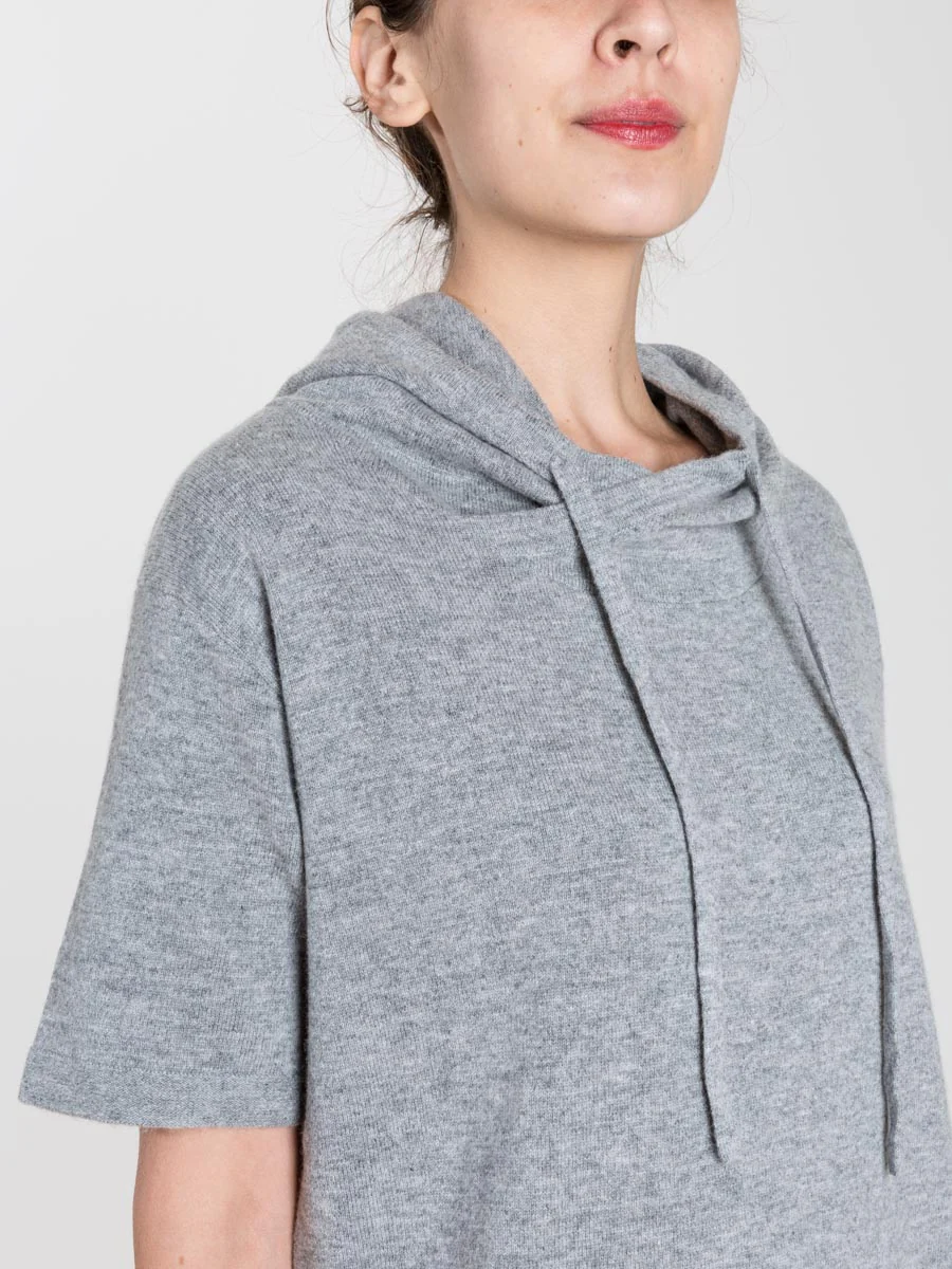 cashmere hoodie dress - Image 5