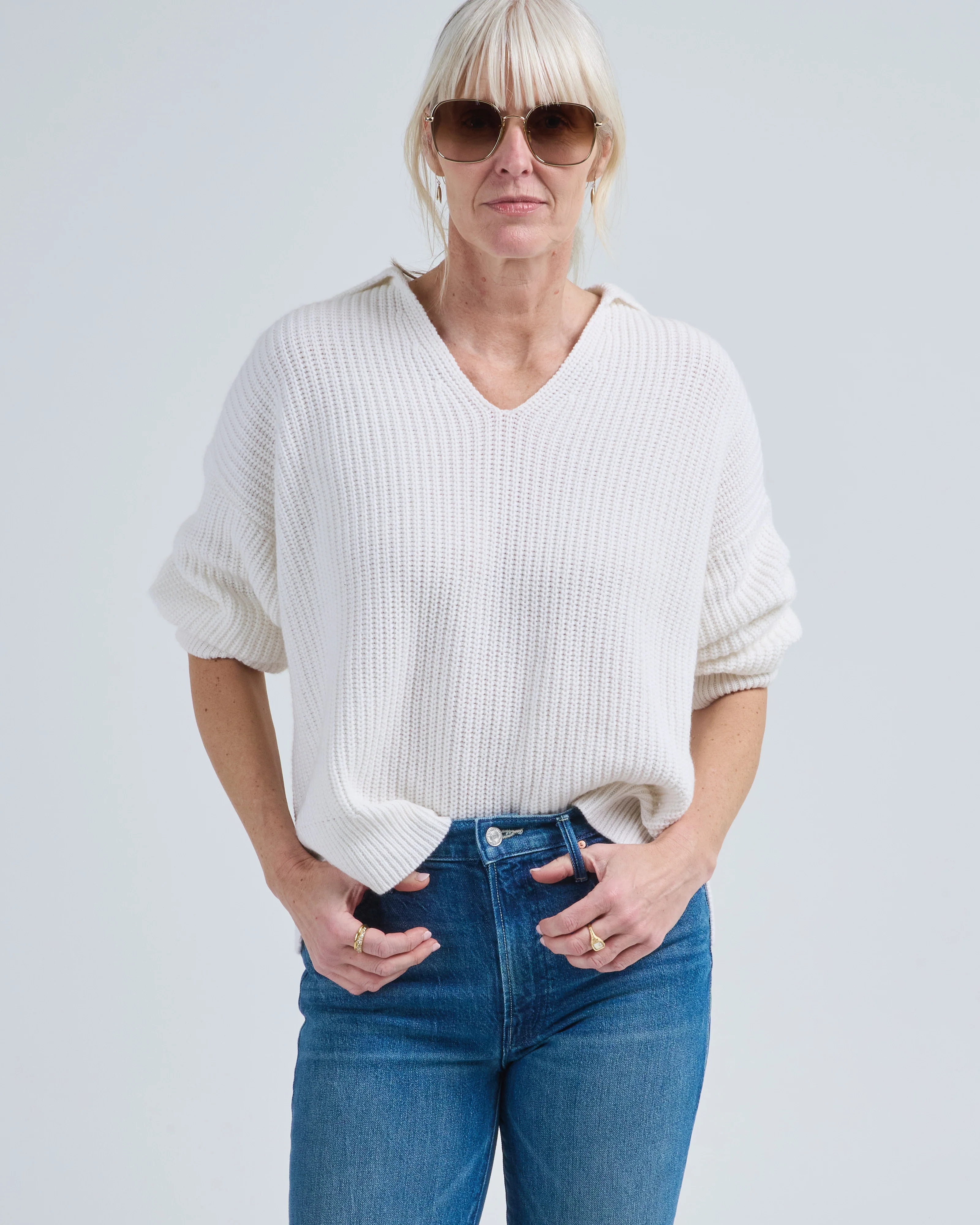 collar sweater - Image 3
