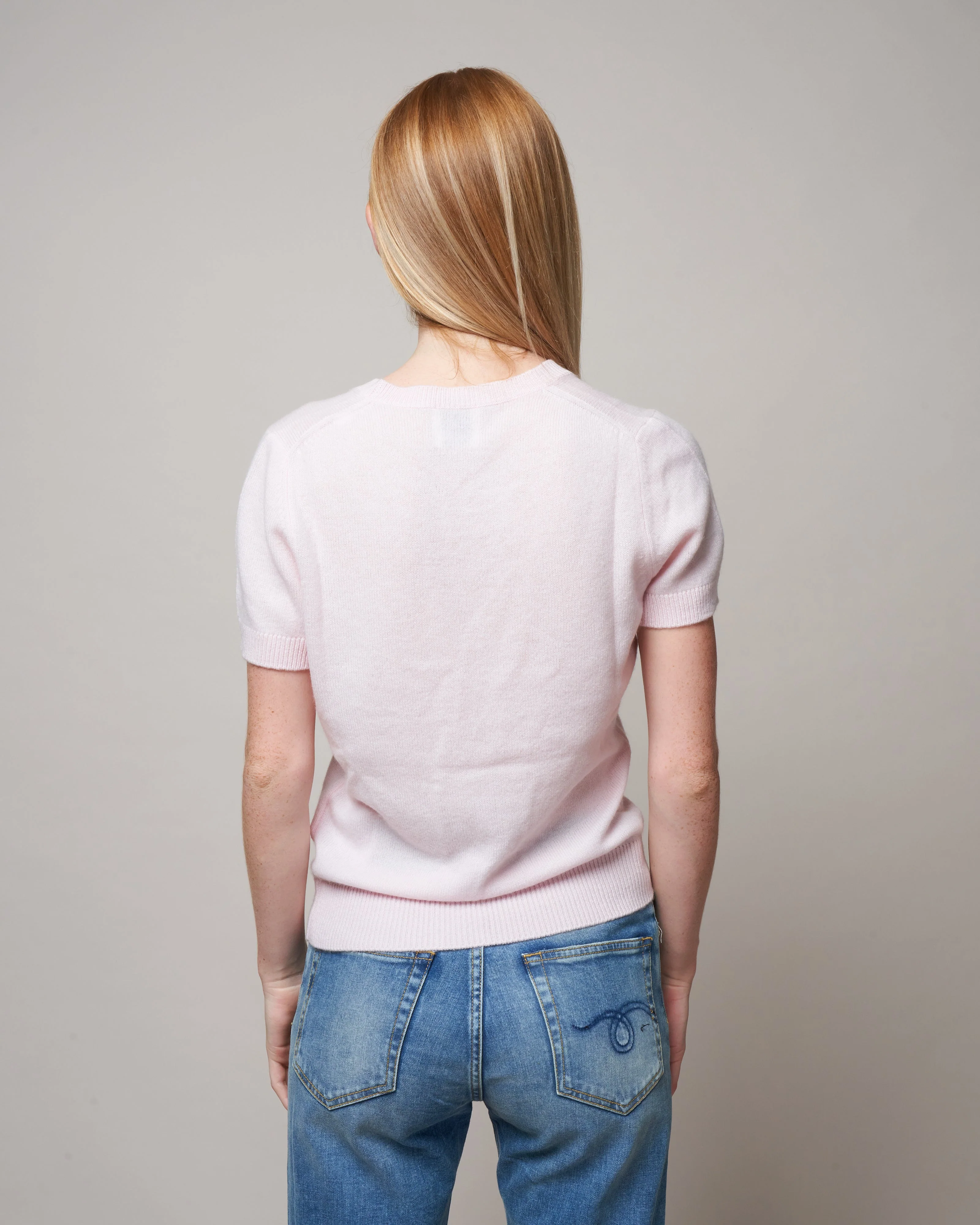 crewneck ss sweater - pecan - Image 4