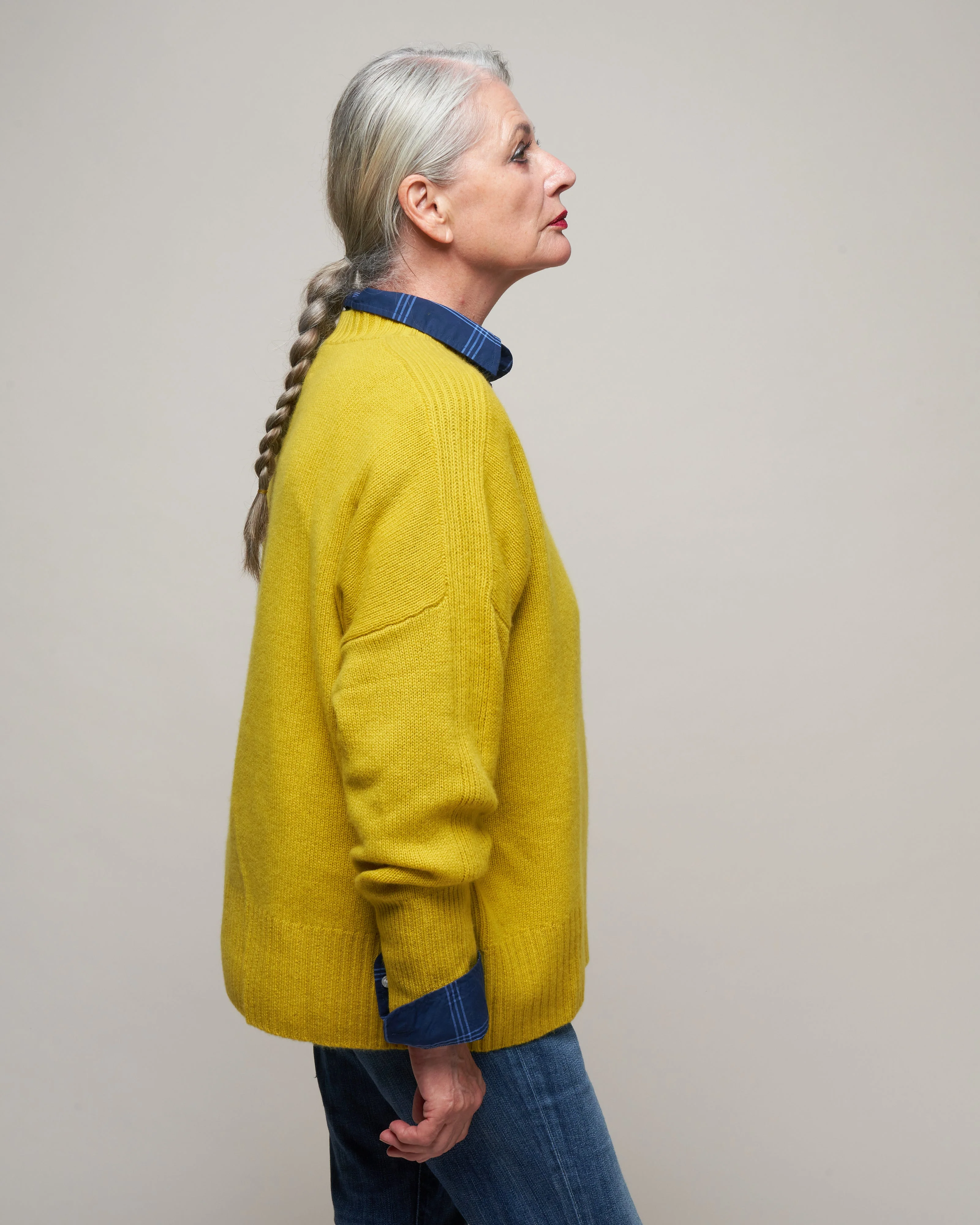 crewneck sweater - verveine - Image 3