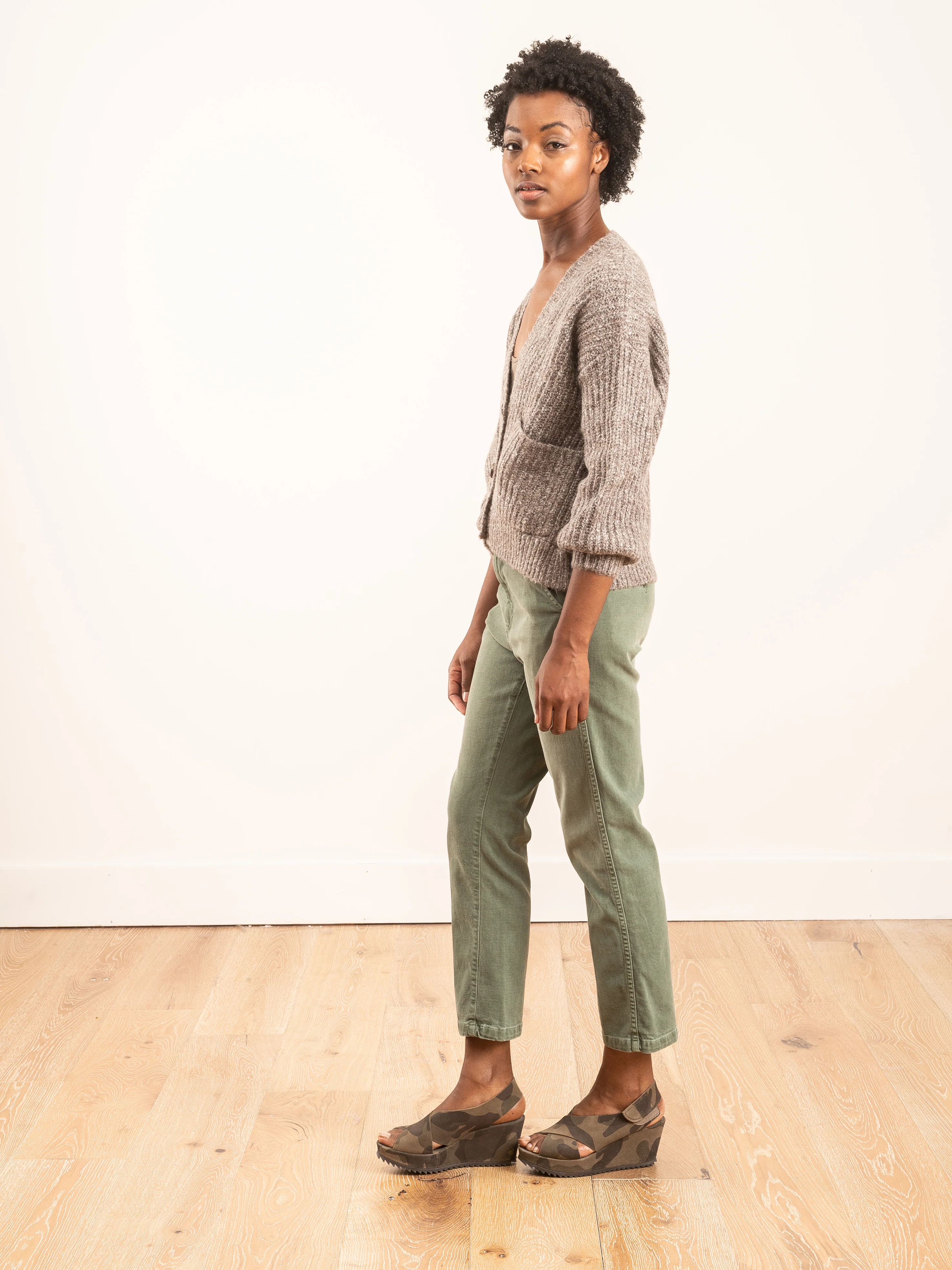 melange cardigan - Image 2