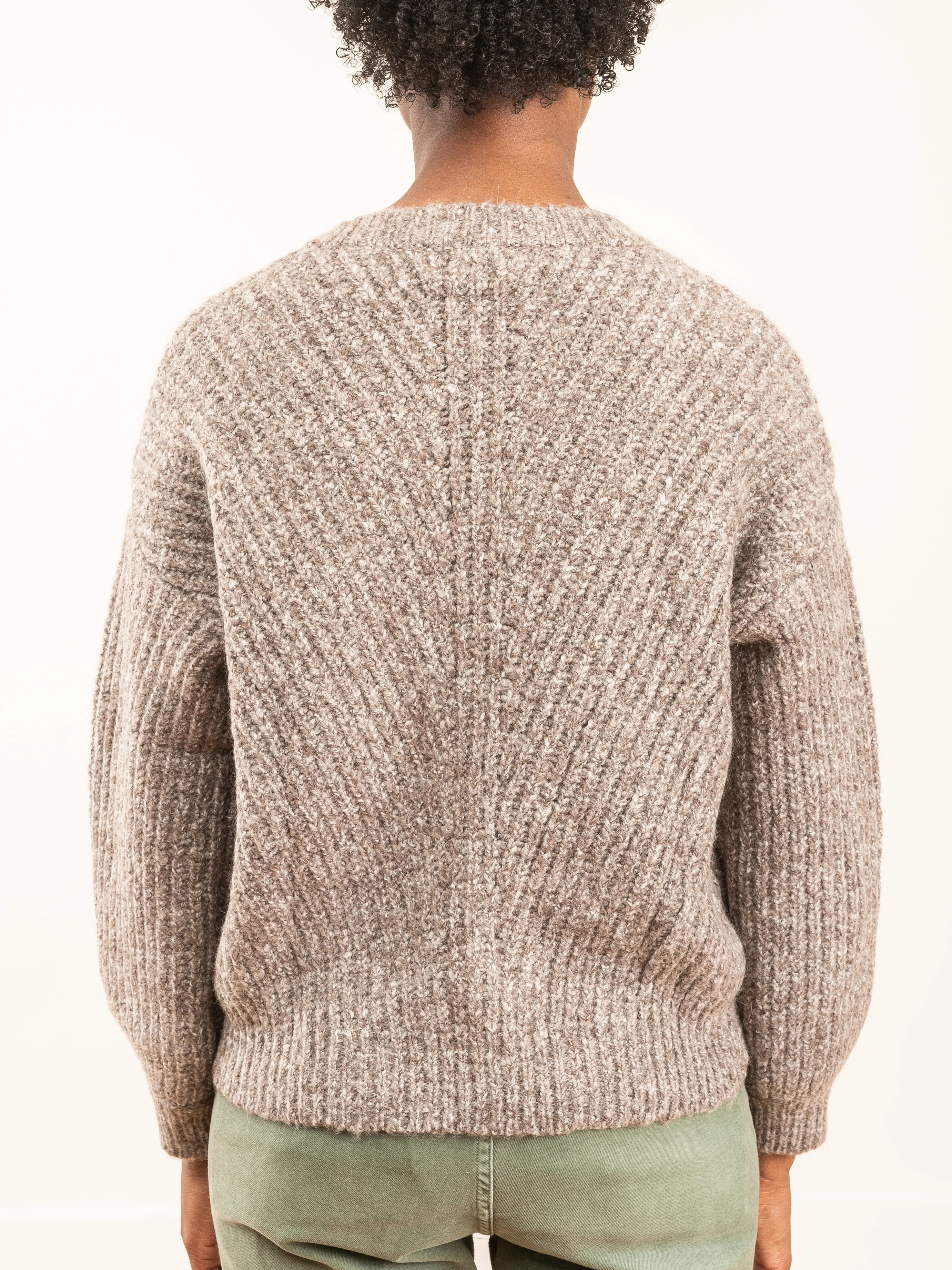 melange cardigan - Image 6