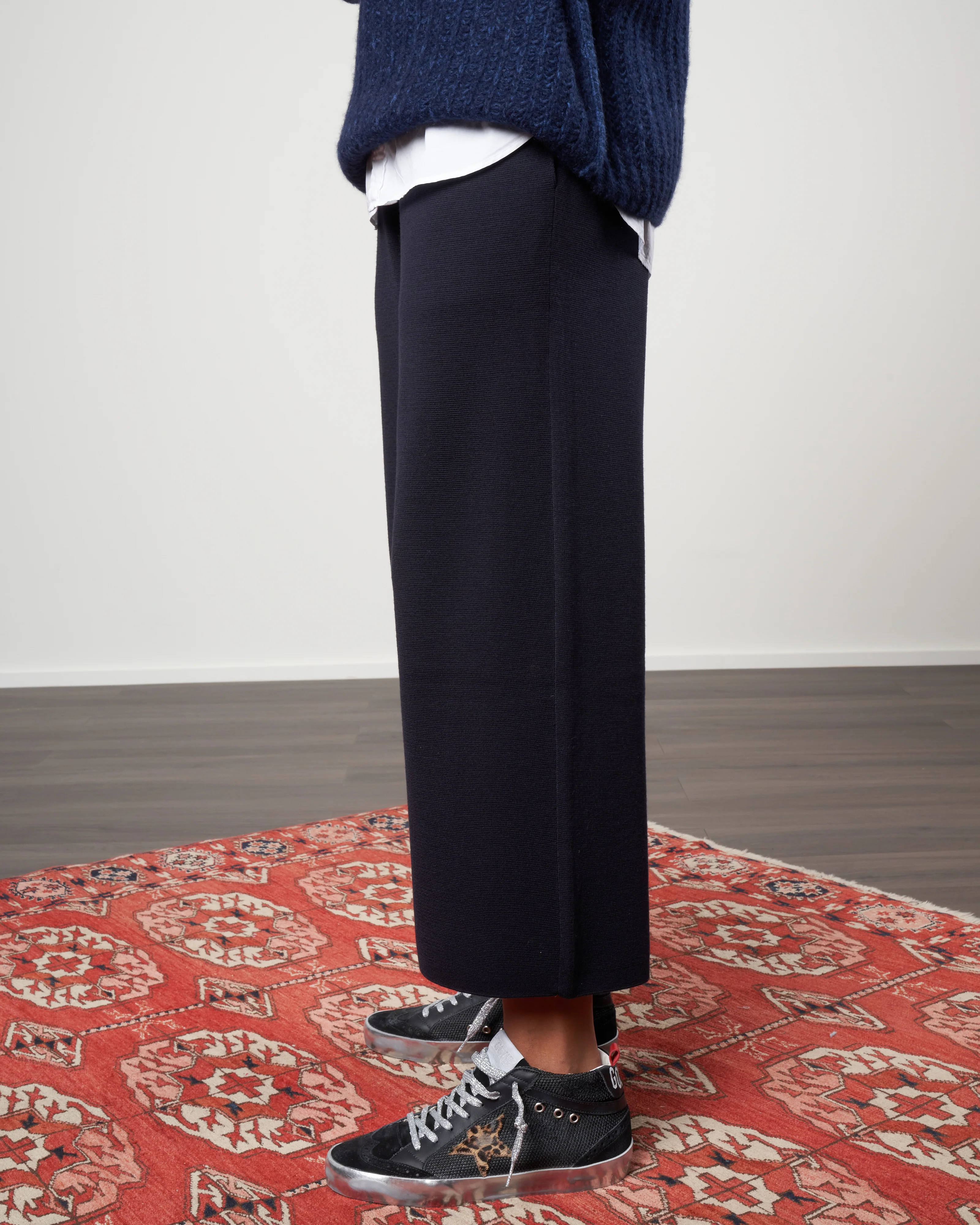 merino pull on pant - deep night - Image 2