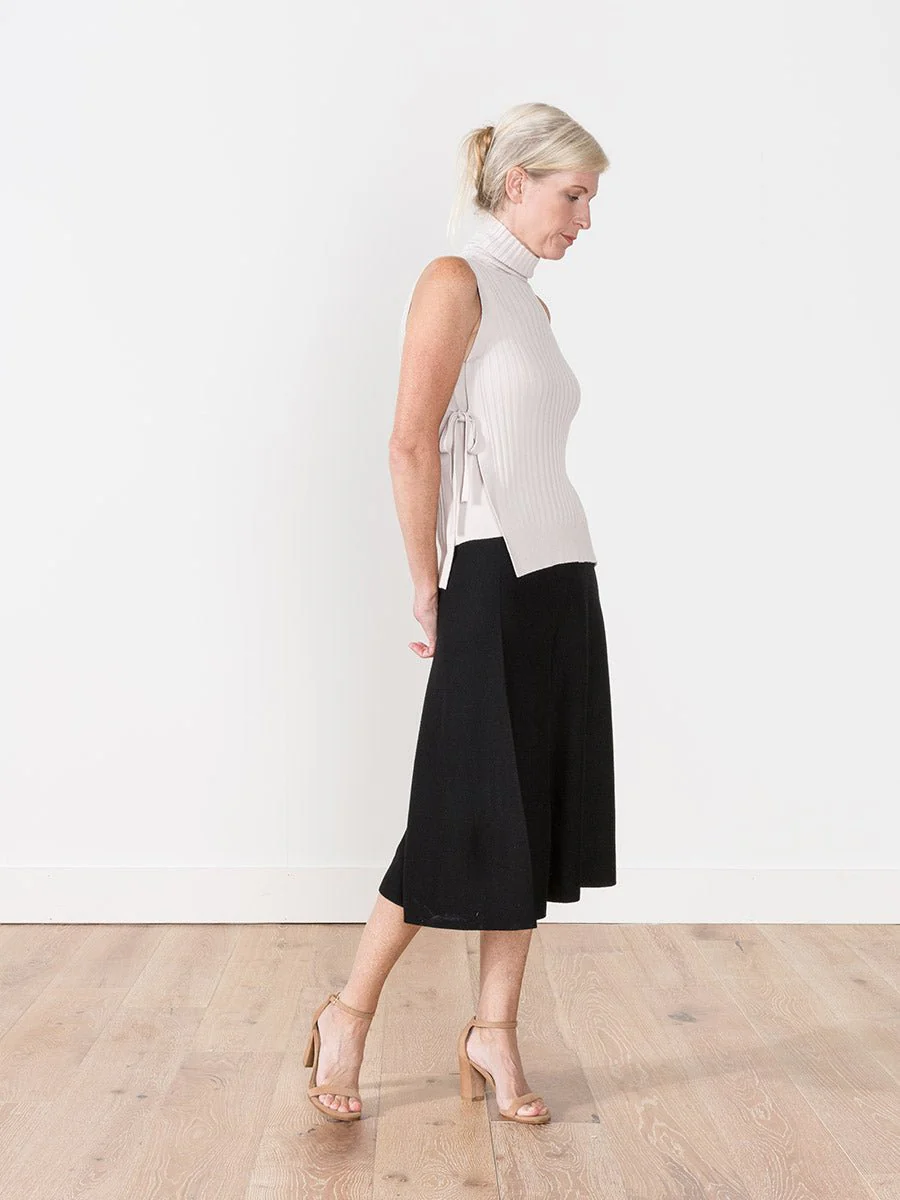 merino skirt - black - Image 2